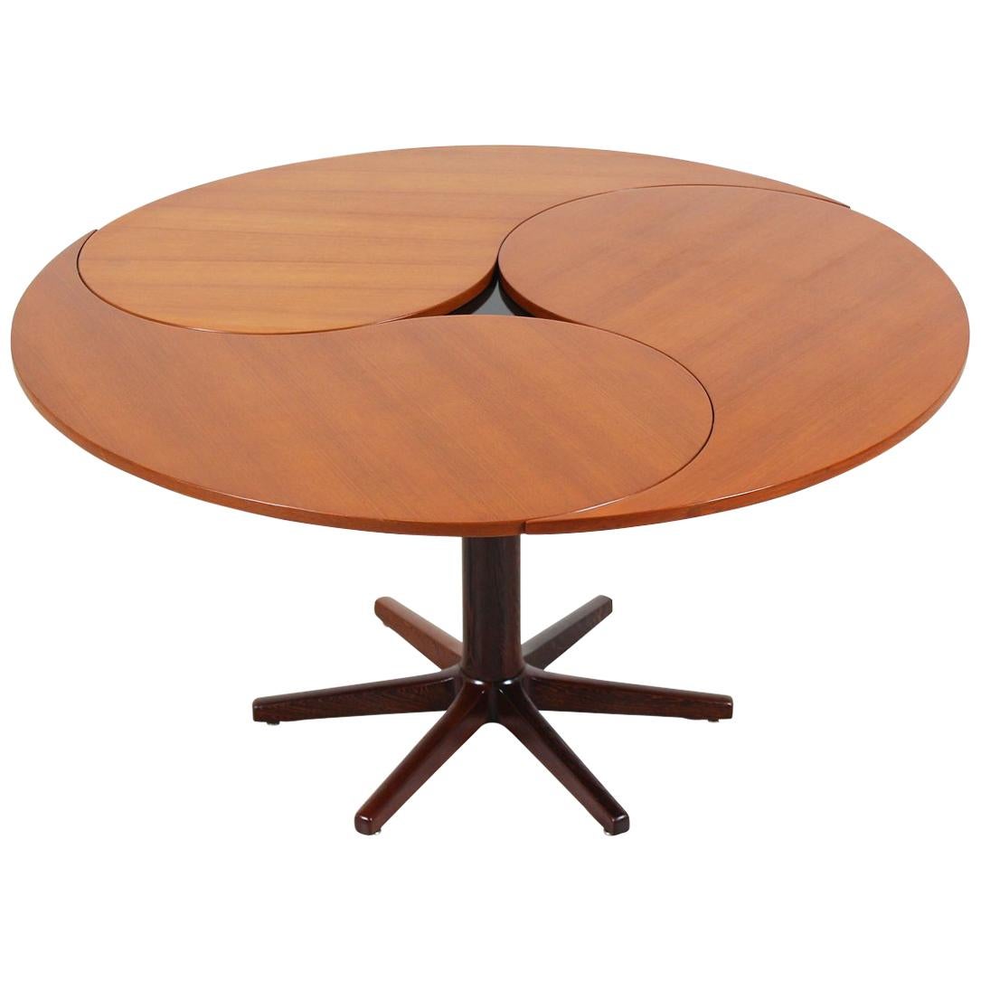 "Yin-Yang" Table by Ole Gjerløv-Knudsen and Torben Lind for France & Søn