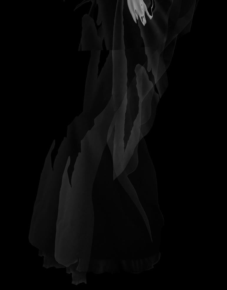Fragmented-Untitled 2. Digital Collage Photograph - Black Figurative Photograph by Ying Chen