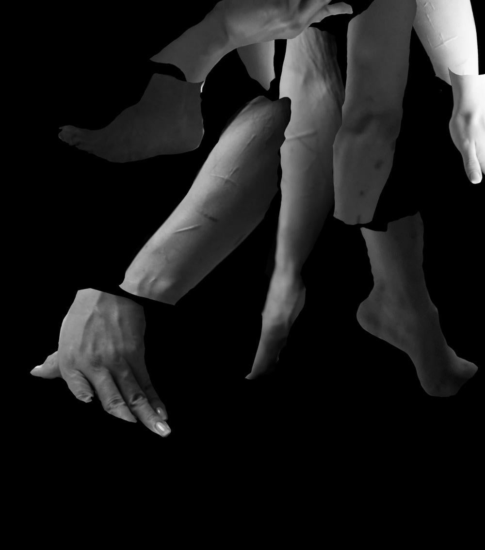 Fragmented-Untitled 3 & 5 Diptych. Digital Collage Photograph For Sale 4