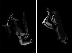 Fragmented- Untitled 4 & 1 Diptych. Digital Collage Photograph