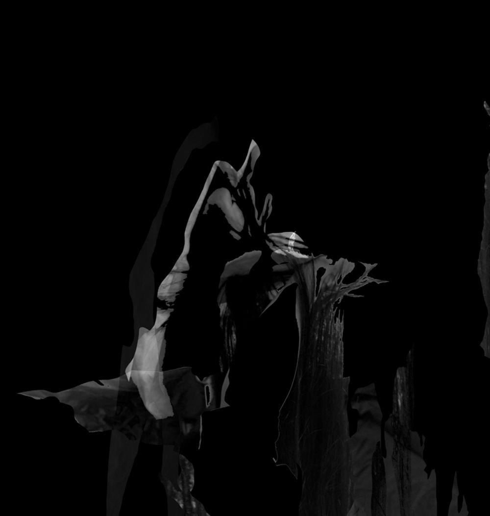 Fragmentado-Sin título 4. figurativo Blanco y negro  fotografía de edición limitada - Photograph de Ying Chen