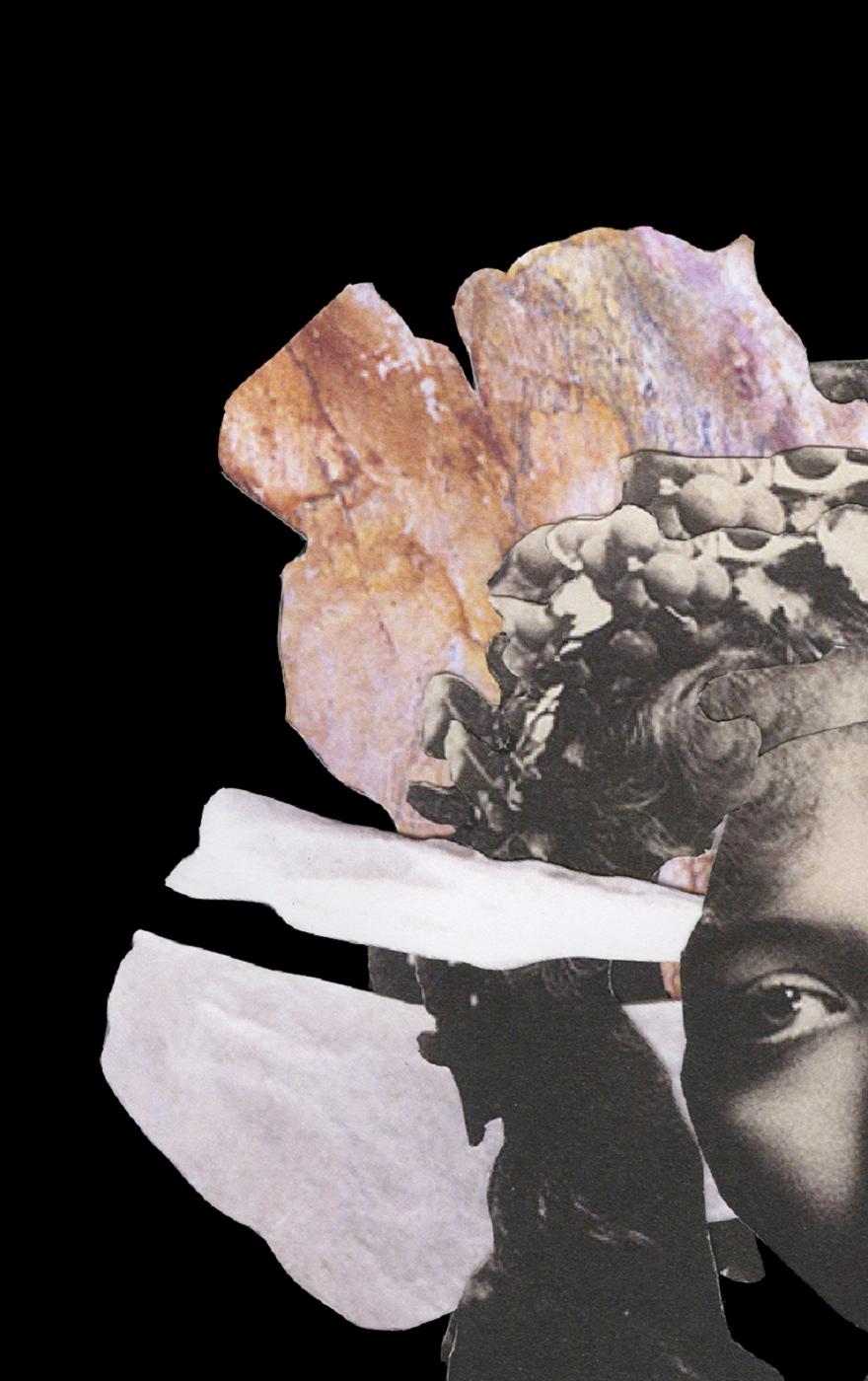 Díptico Her-Untitled 2 & 4. Fotografía collage digital - Abstract Photograph Negro de Ying Chen