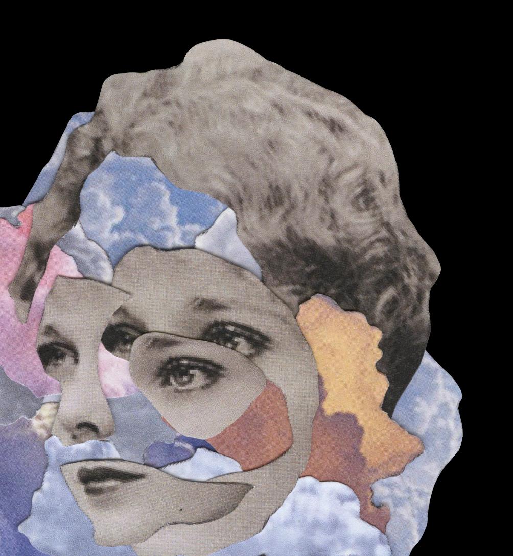 Díptico Her-Untitled 2 & 4. Fotografía collage digital en venta 4