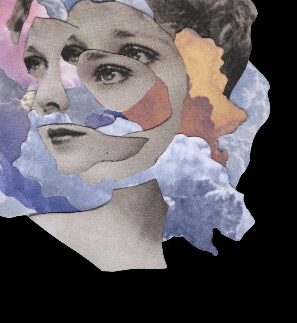 Díptico Her-Untitled 2 & 4. Fotografía collage digital en venta 5