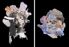 Dittico Her-Untitled 2 & 4. Collage digitale di fotografie