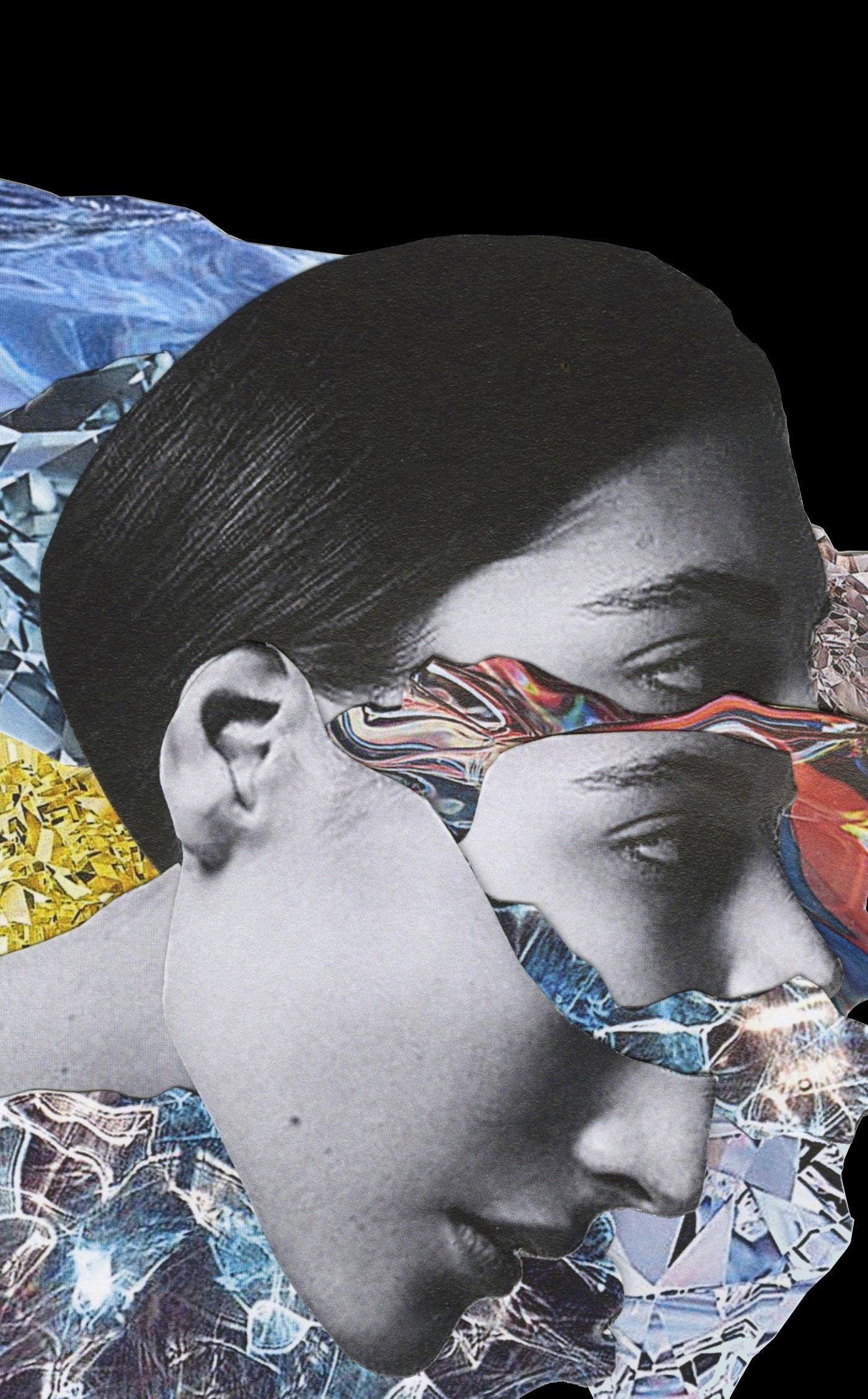 Ohne Titel 9. Abstrakte figurative Farbfotografie in limitierter Auflage (Zeitgenössisch), Photograph, von Ying Chen