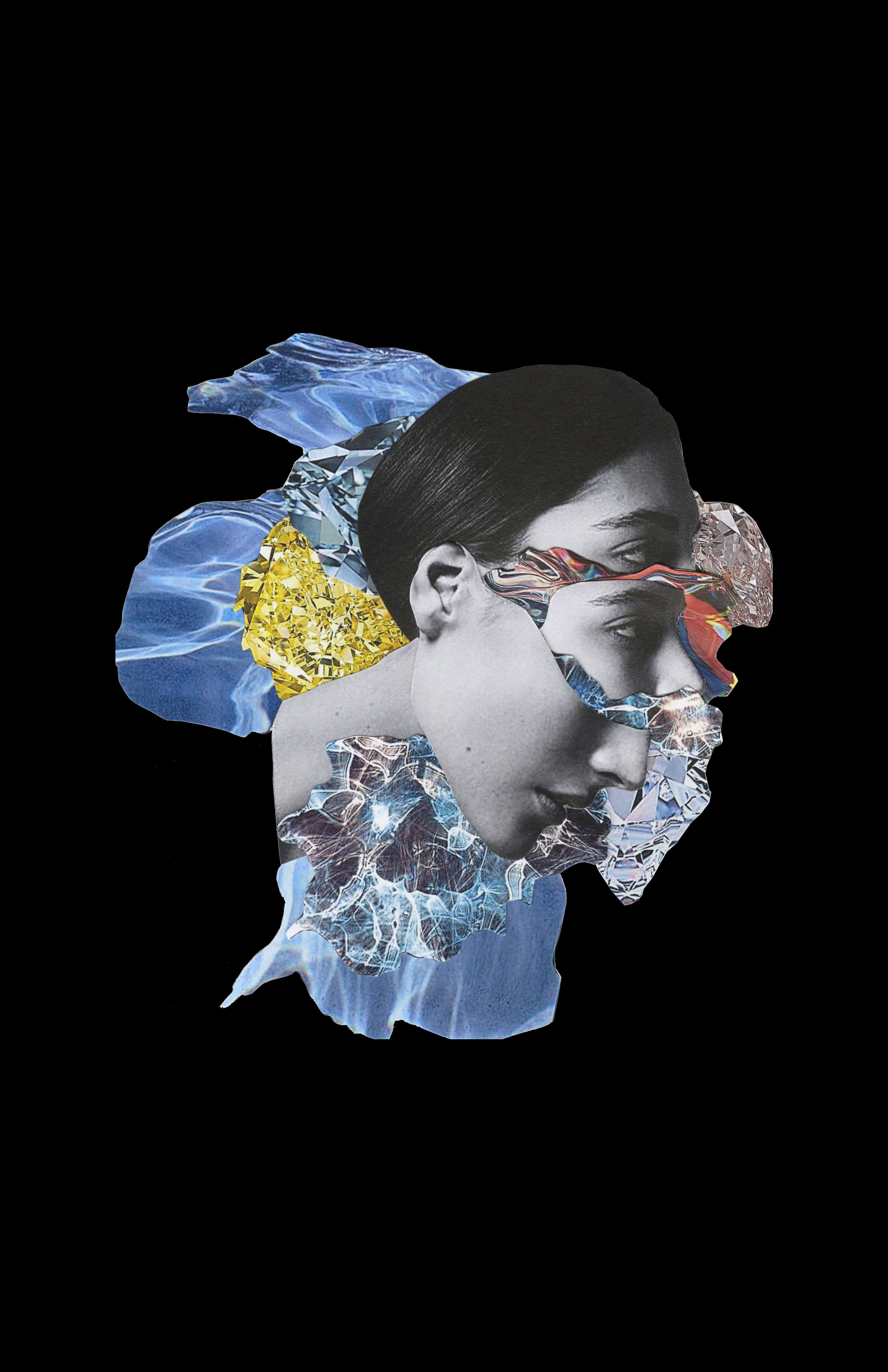 Ying Chen Figurative Photograph – Ohne Titel 9. Abstrakte figurative Farbfotografie in limitierter Auflage