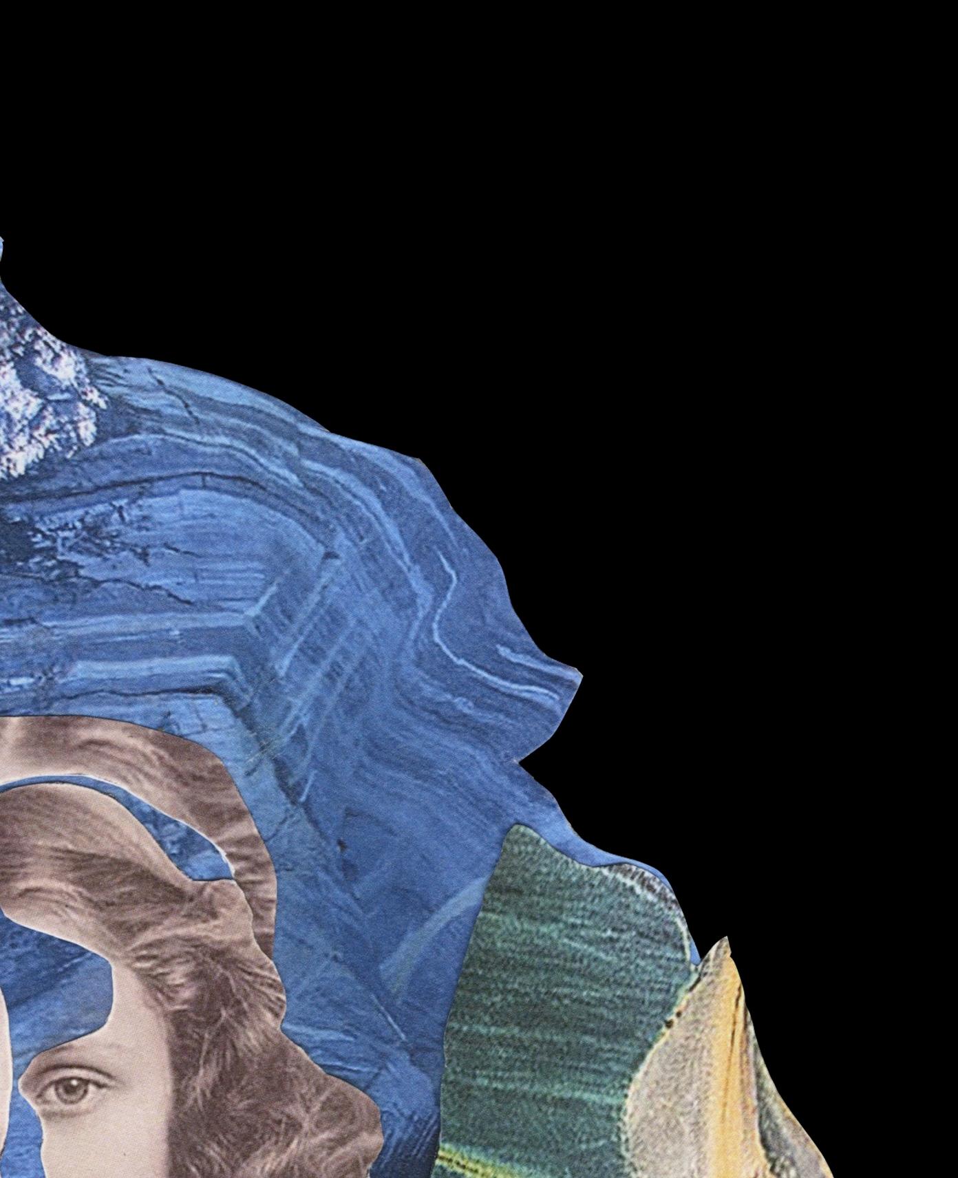 Her-Untitled 7 & 5 Diptych. Digital Collage Photograph For Sale 2