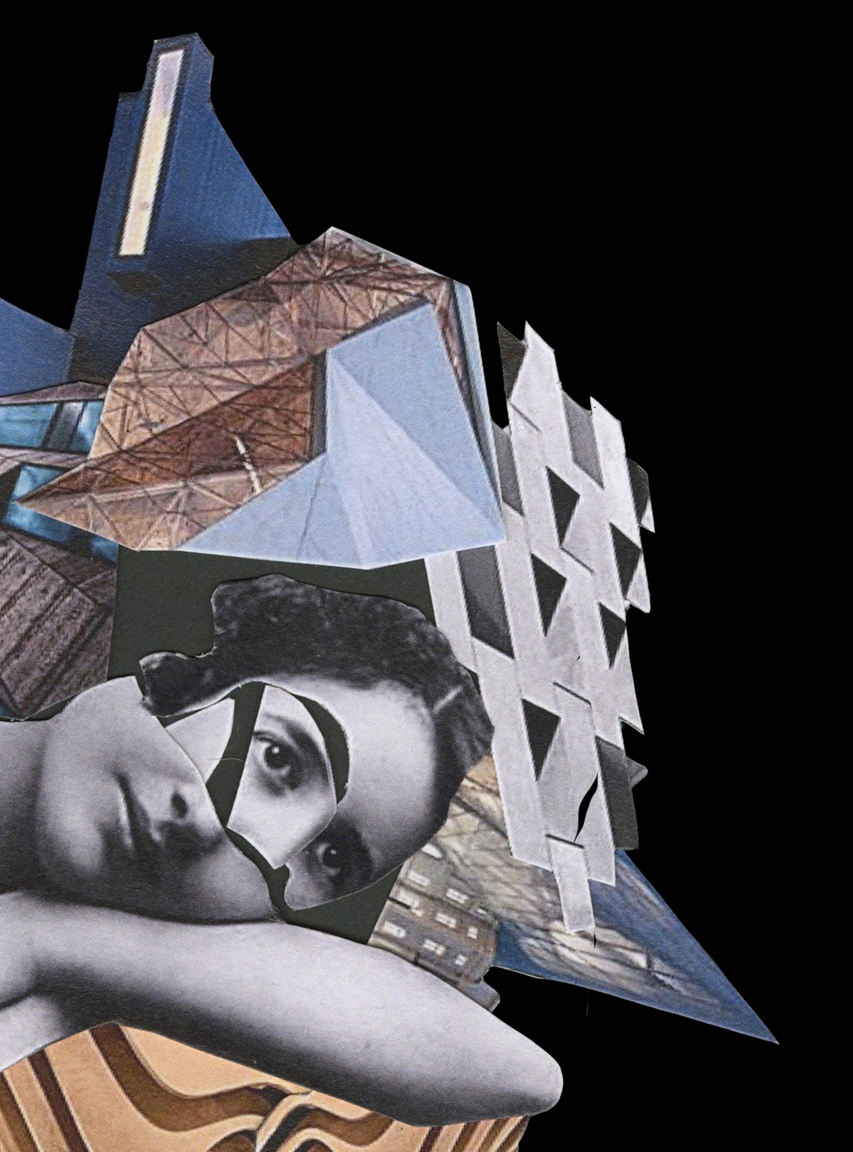 Her-Untitled 8. photographie numérique par collage - Photograph de Ying Chen