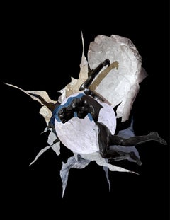 Rupture II and I. Digital Collage Photograph