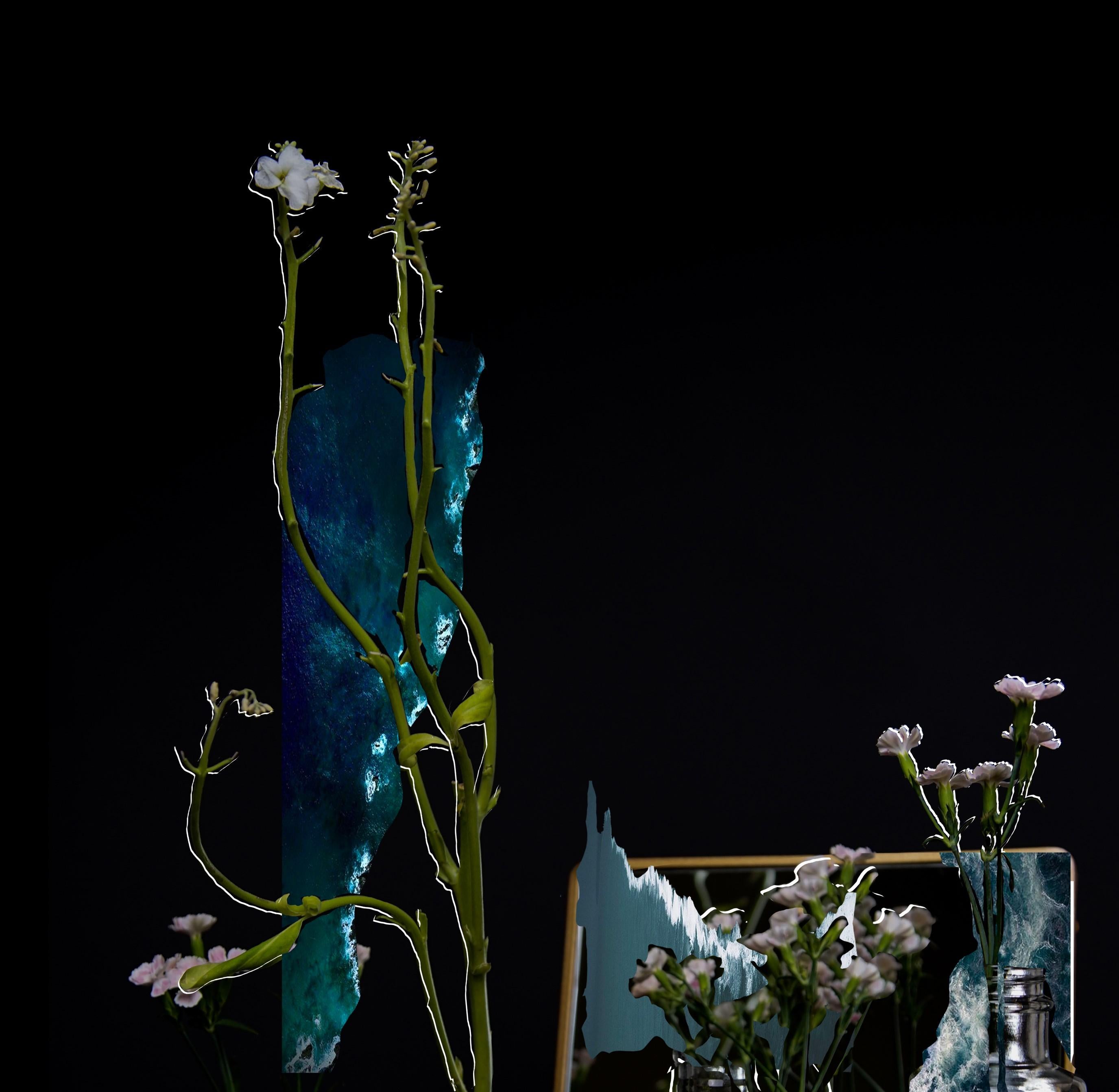 Untitled #2. From the series There is an ocean in my glass - Black Color Photograph by Ying Chen