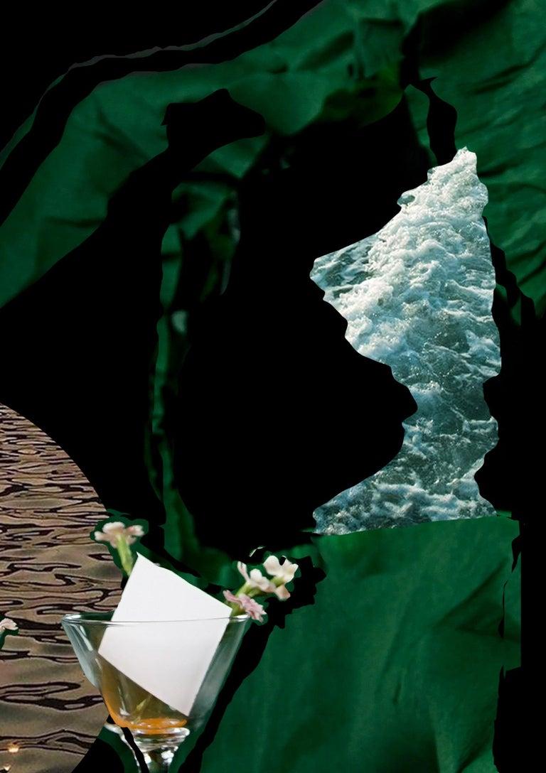 Untitled #4. From the series There is an ocean in my glass - Black Still-Life Photograph by Ying Chen