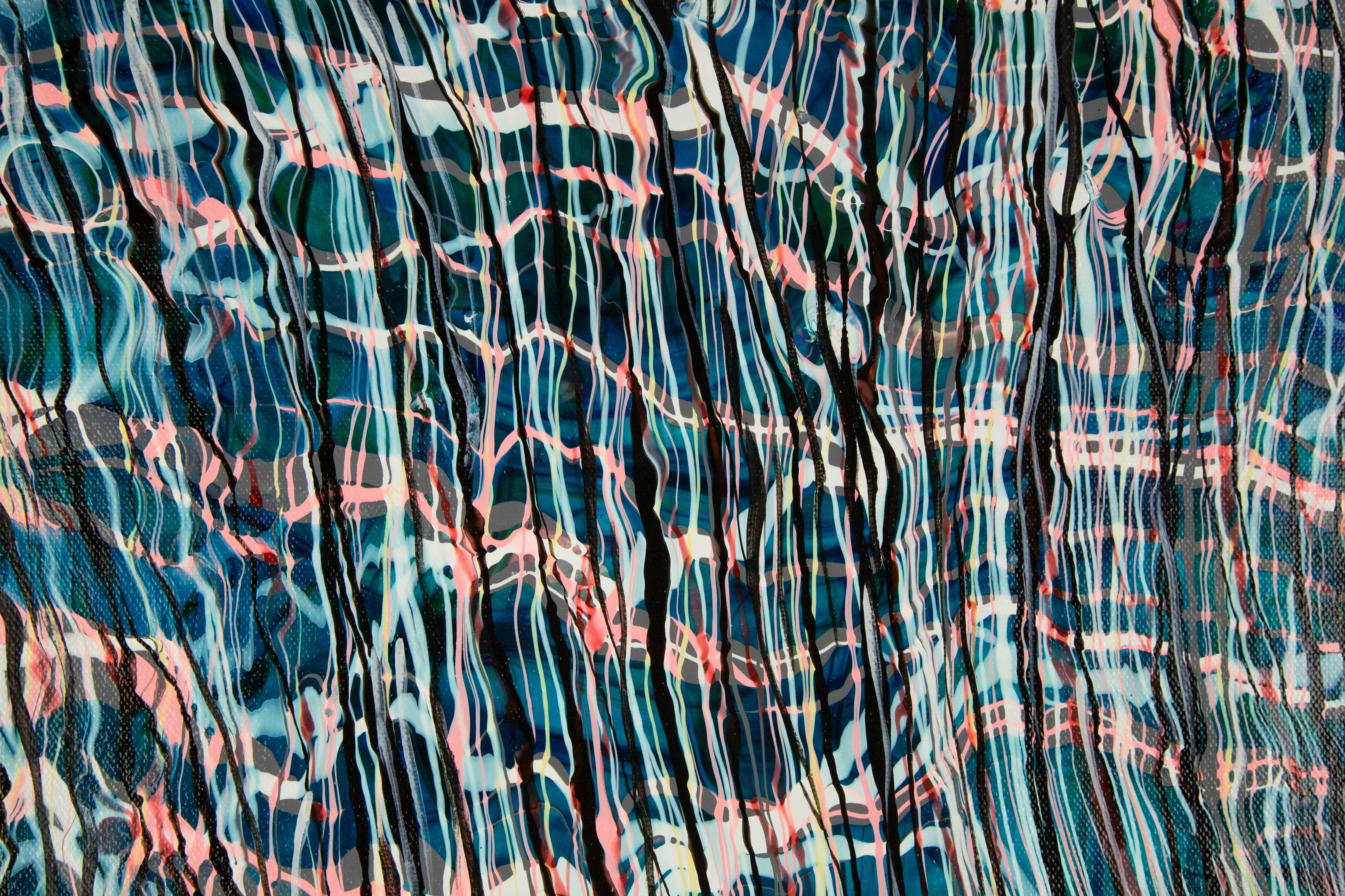 Ying Shuai Abstract Original Acrylic On Canvas 
