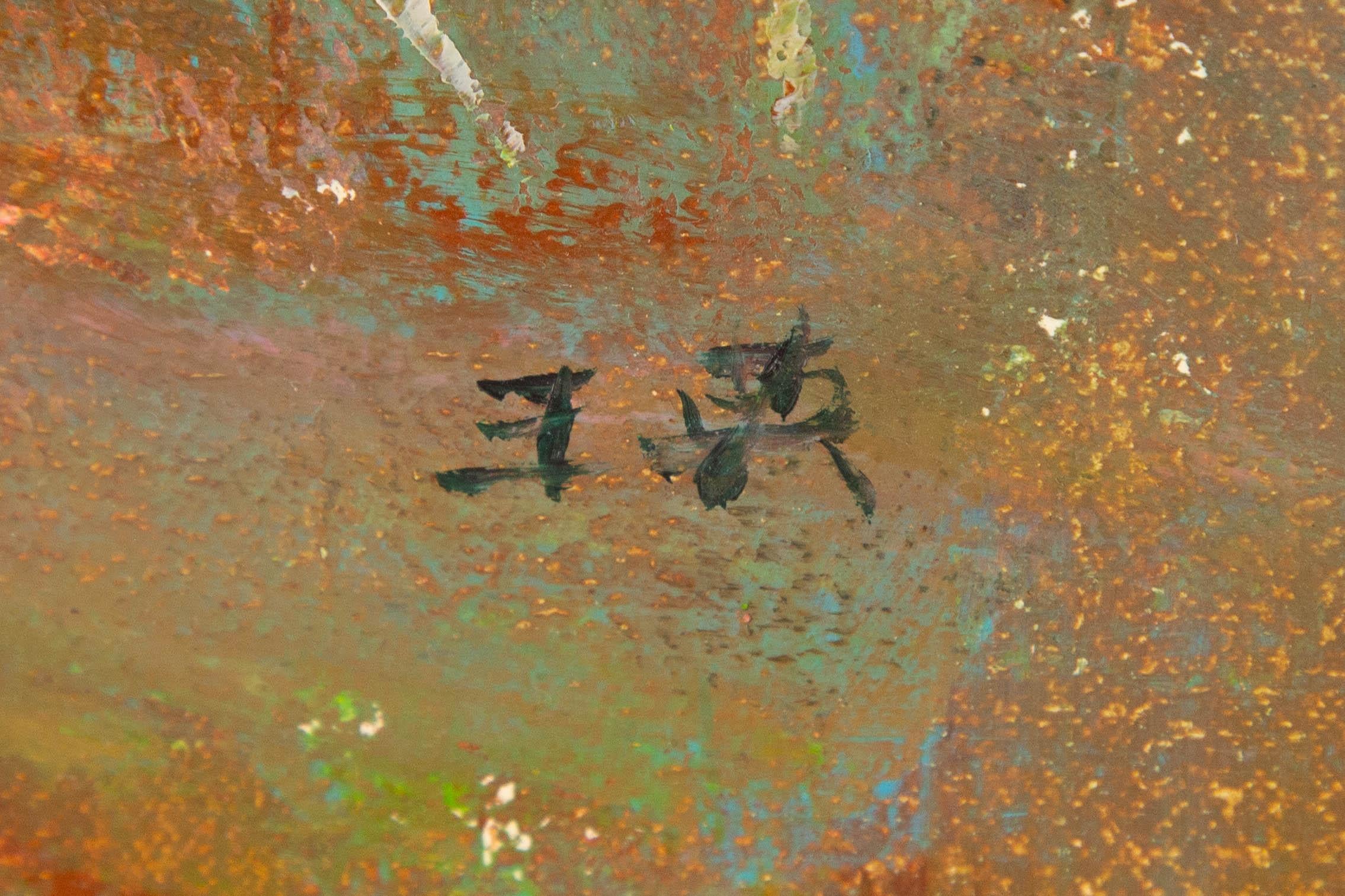 Ying Wang Still Life Original Oil On Canvas 