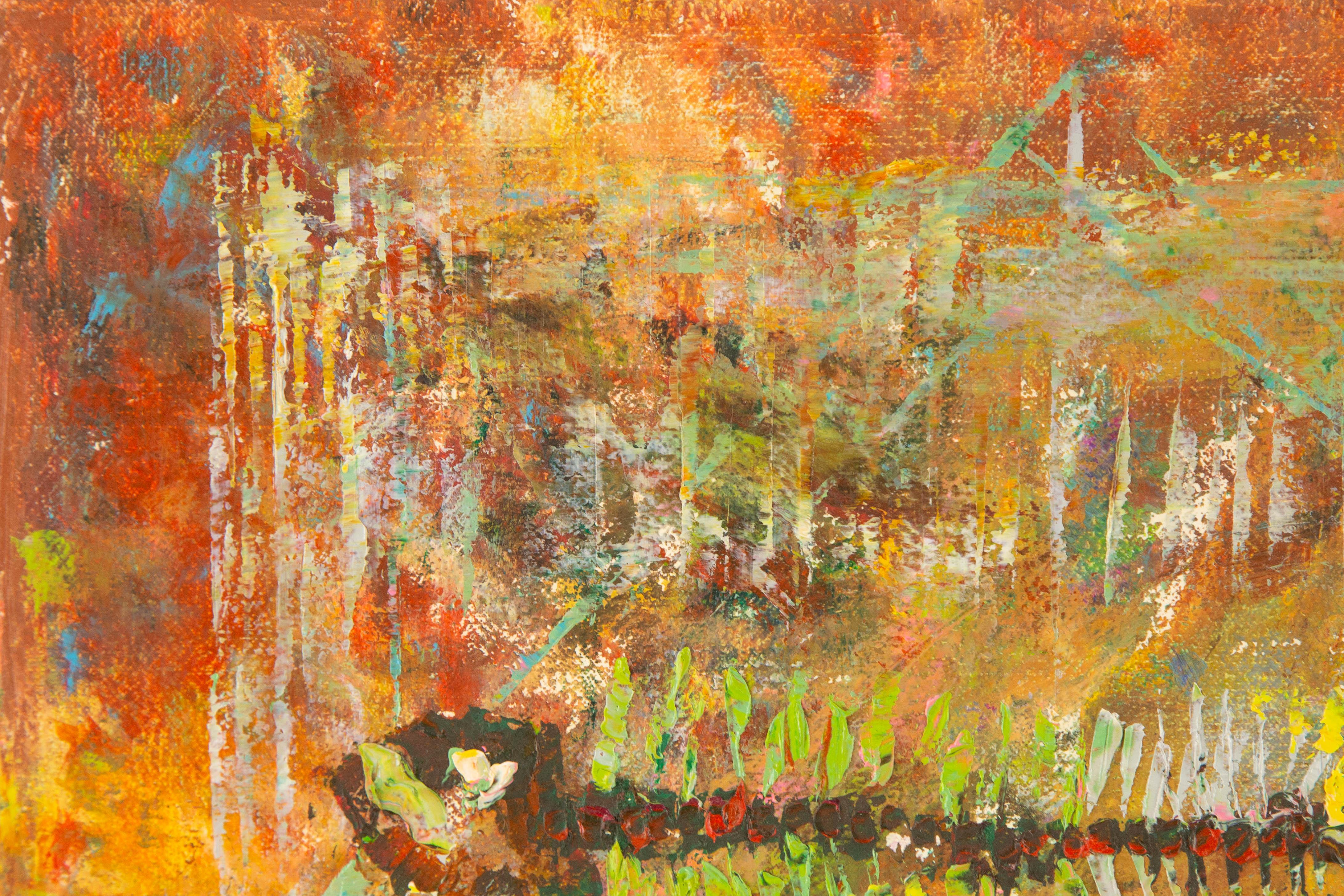 Ying Wang Still Life Original Oil On Canvas 