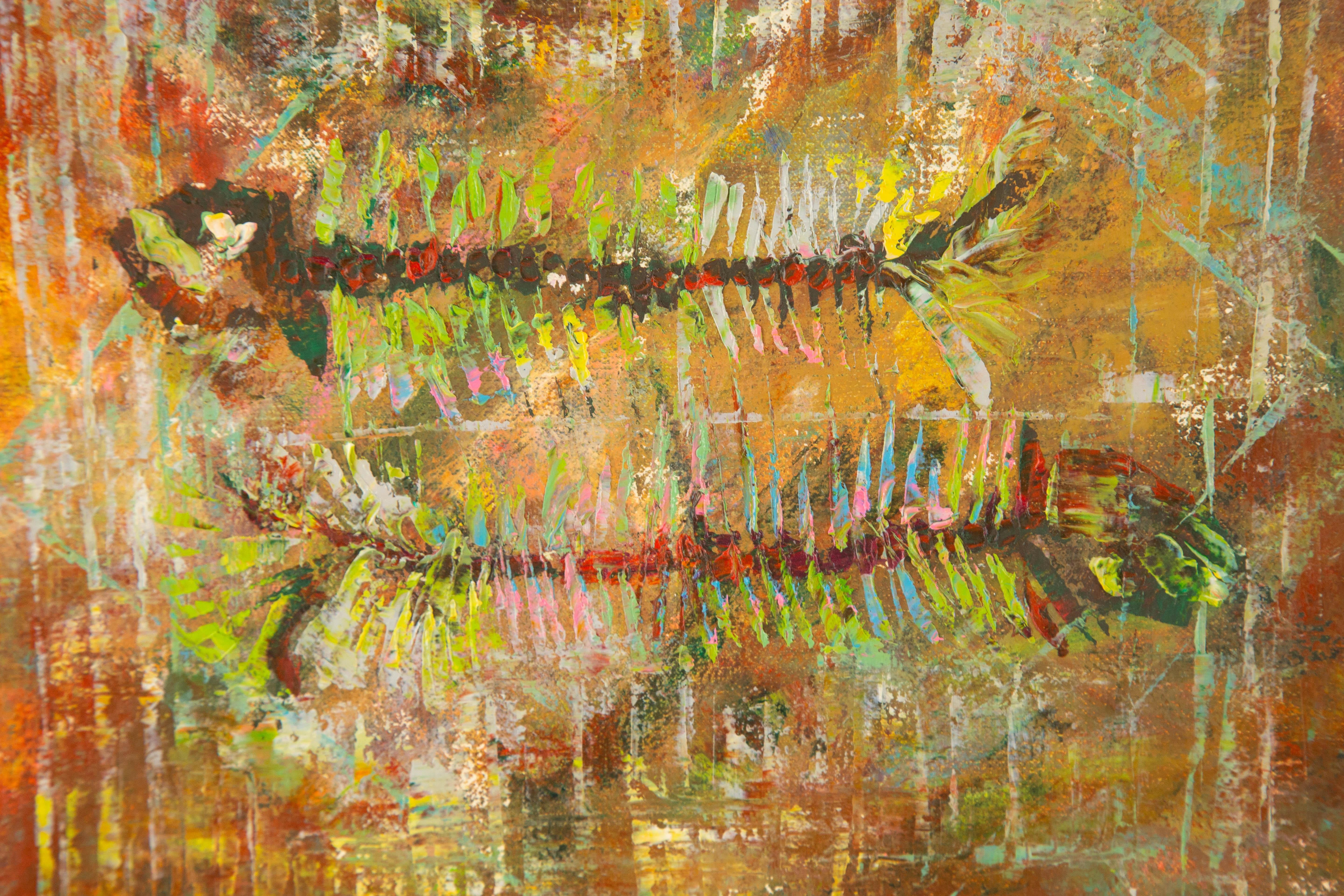 Ying Wang Still Life Original Oil On Canvas 