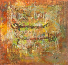 Ying Wang Still Life Original Oil On Canvas "Love"