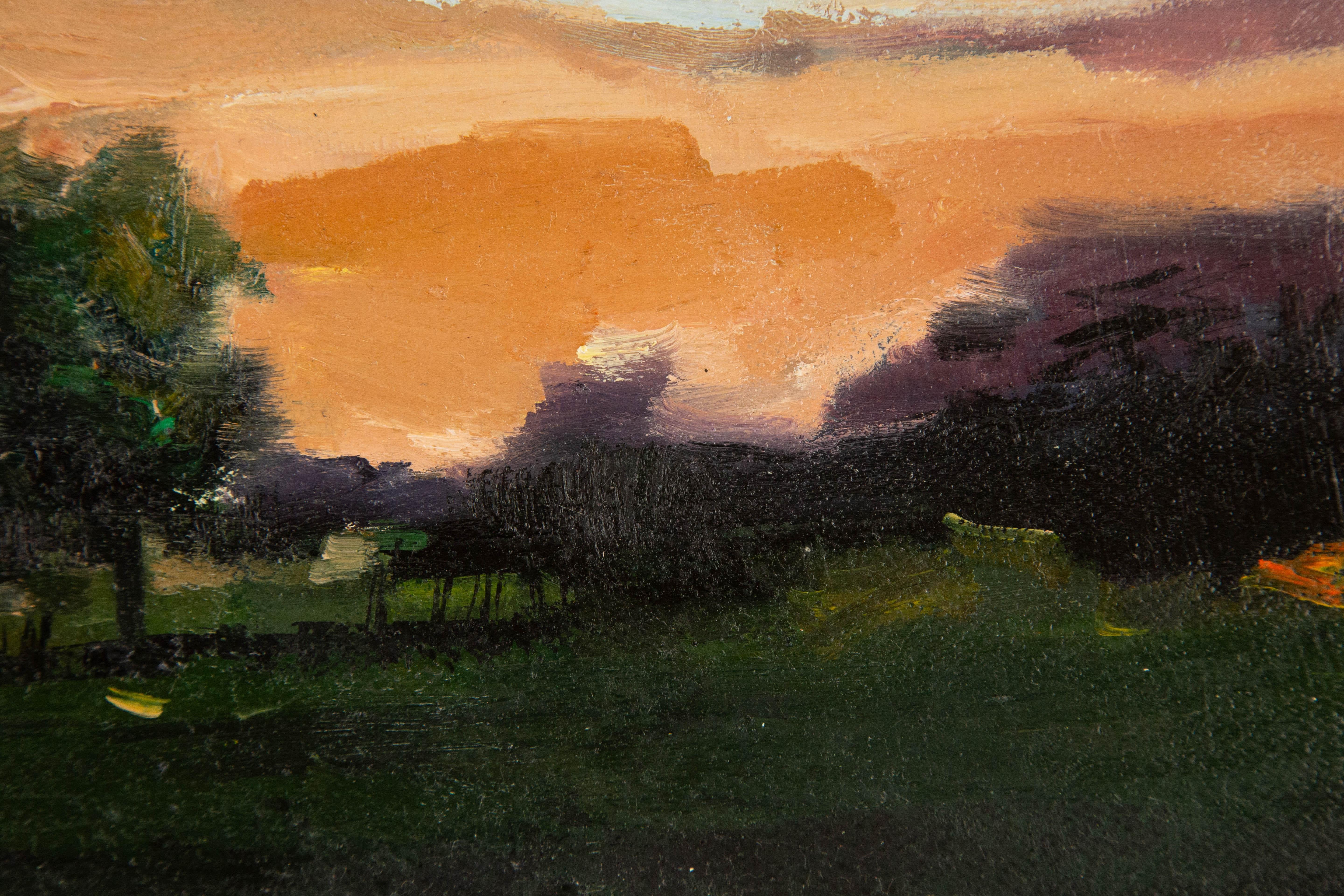 Yingying Cui Landscape Original Acrylic On Canvas 