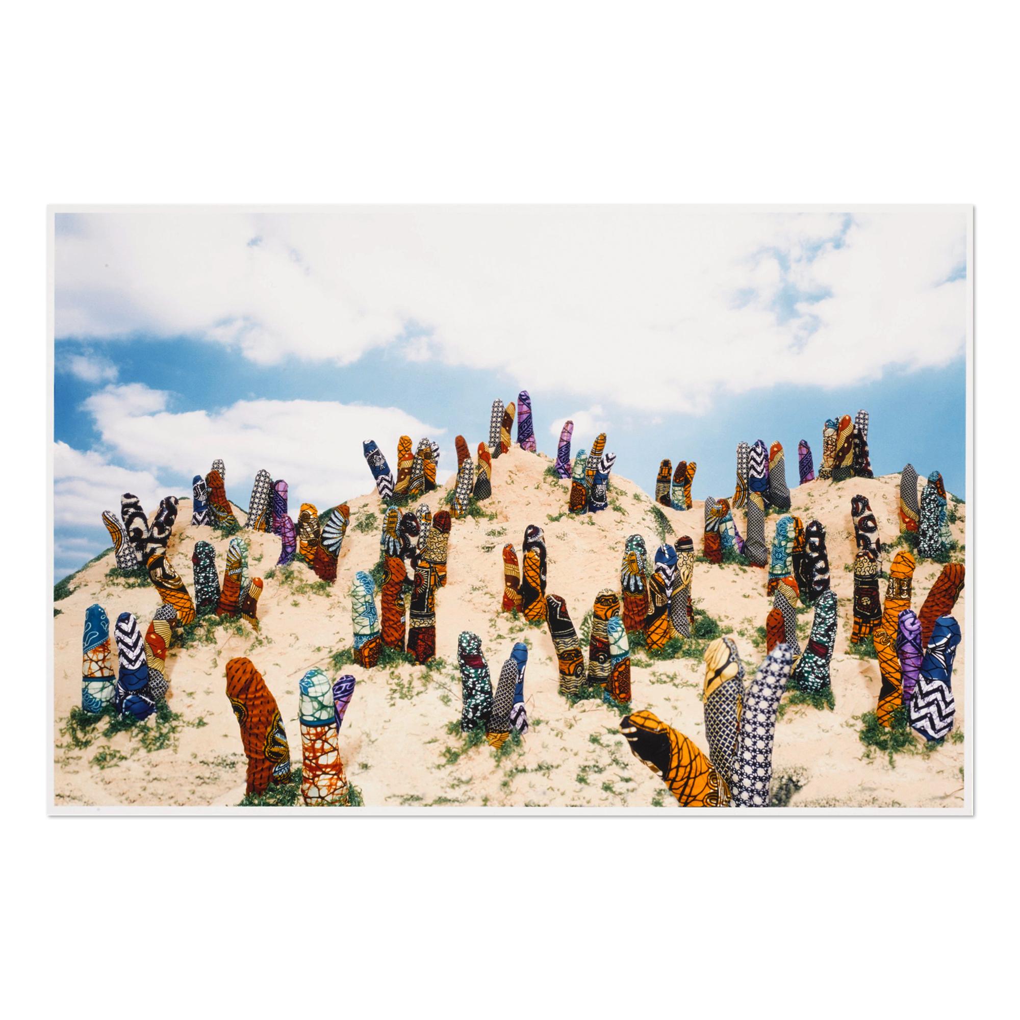 Yinka Shonibare, Dreamscape (für Documenta 11) – Zeitgenössische Kunst, signierter Druck