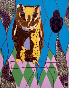 African Bird Magic (Sokoke Scops-Owl and Okuyi Mask)