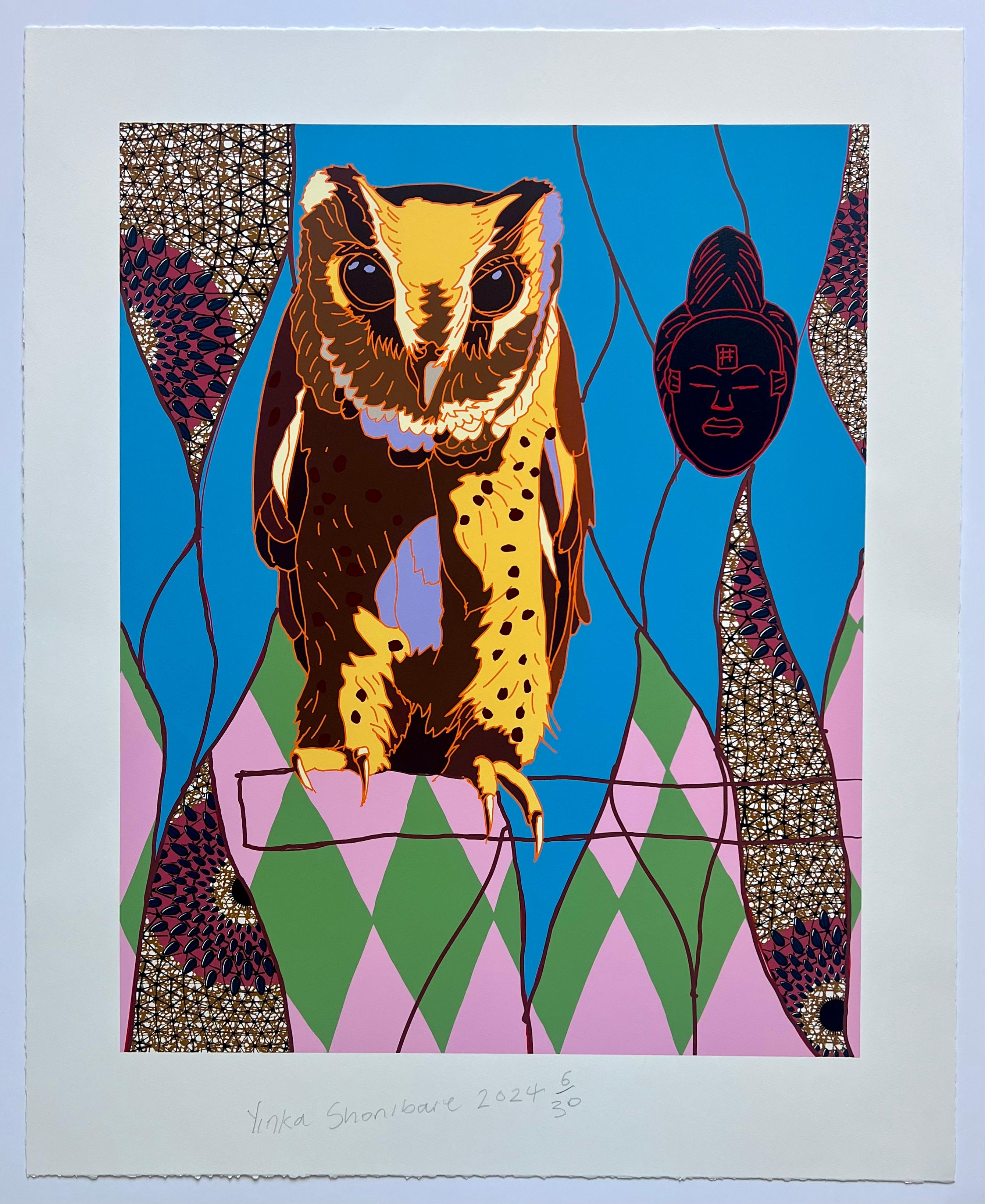 African Bird Magic (Sokoke Scops-Owl and Okuyi Mask)