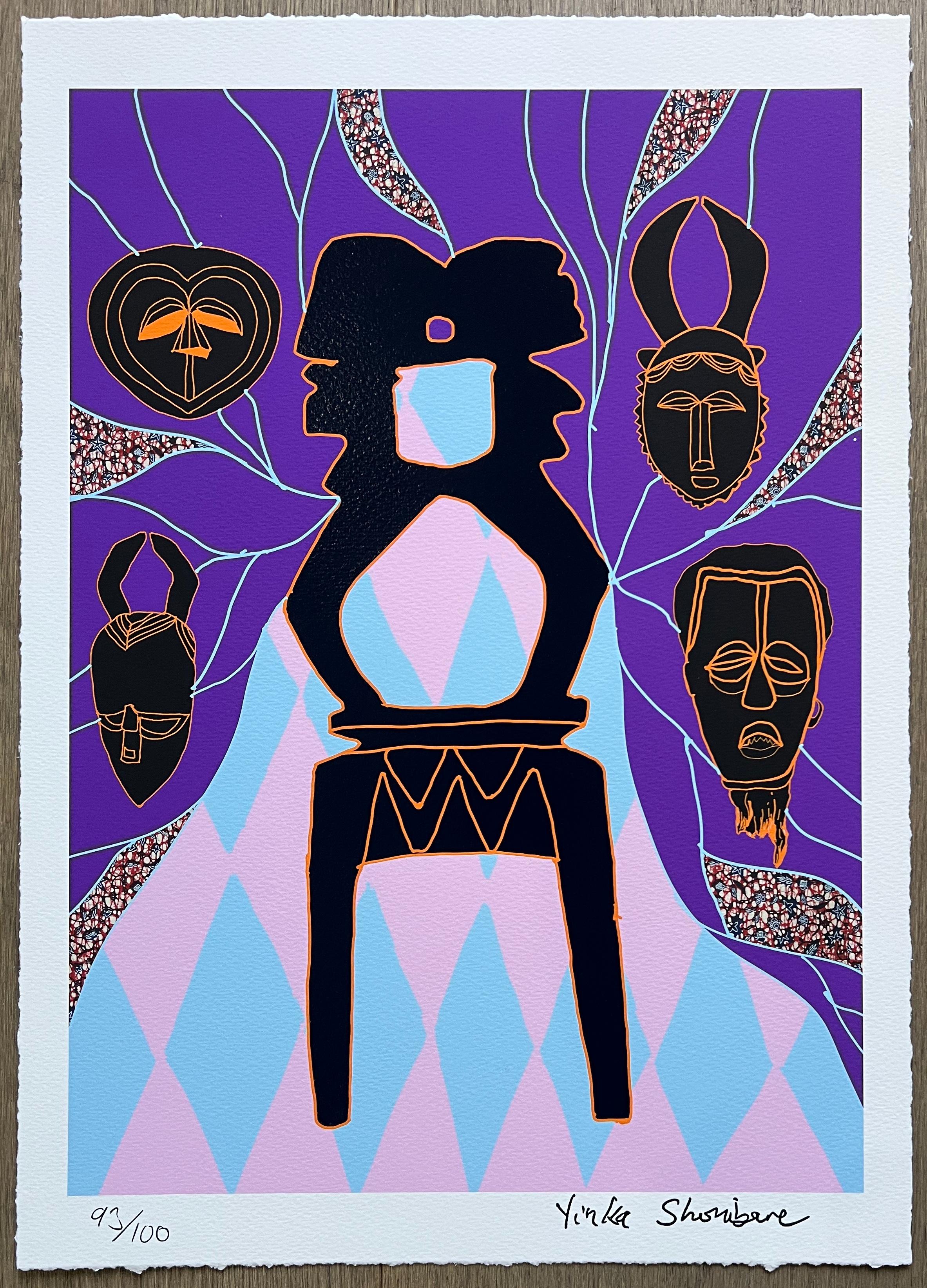 Abstract Print Yinka Shonibare - Modernist Inspirations