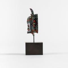 Maschera ibrida II (K'peliye'e)  Yinka Shonibare Scultura Opera d'arte contemporanea