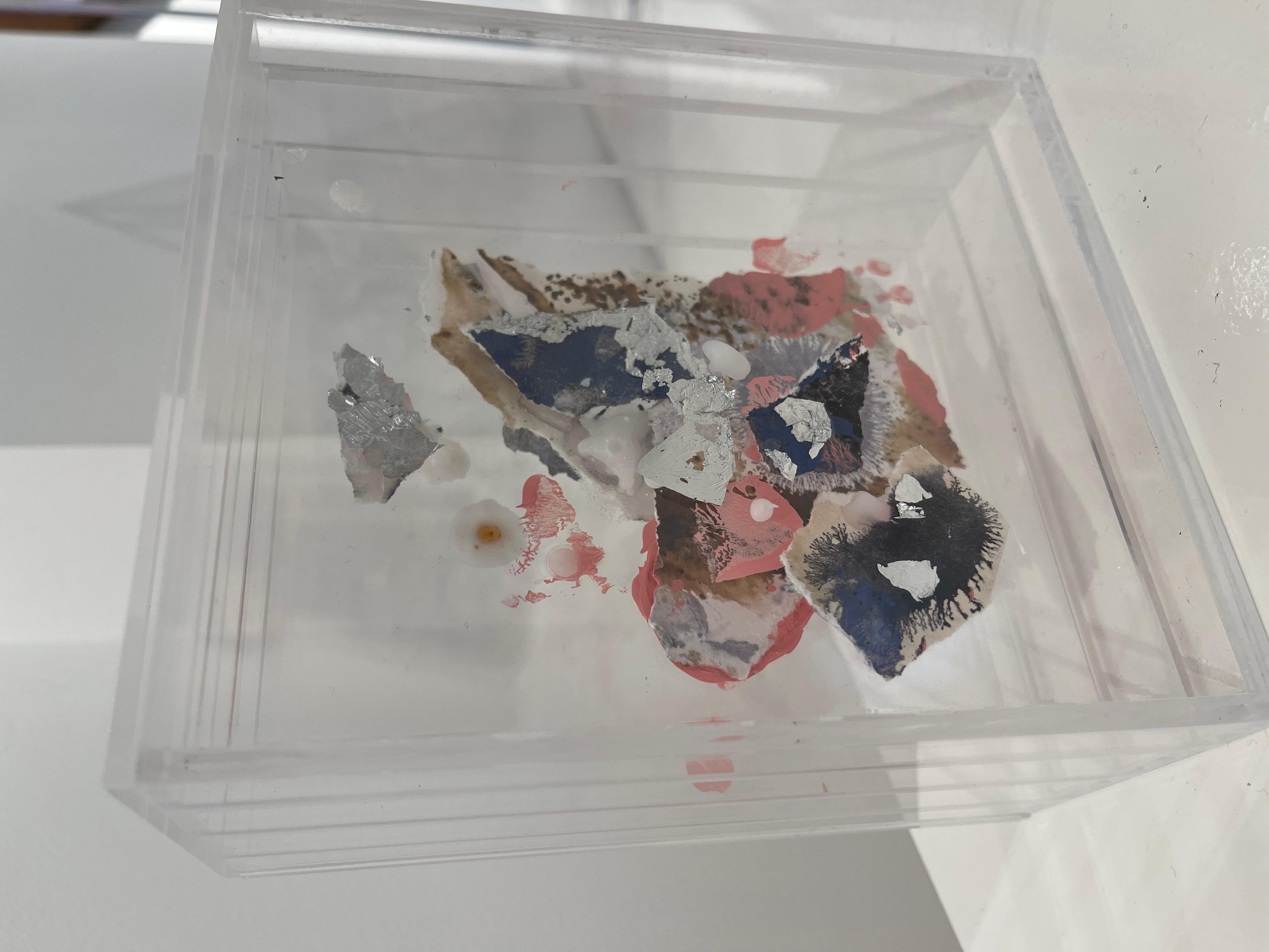 (In) Visible Cycles II - Contemporary Mixed Media Art by Yiriane Kahn