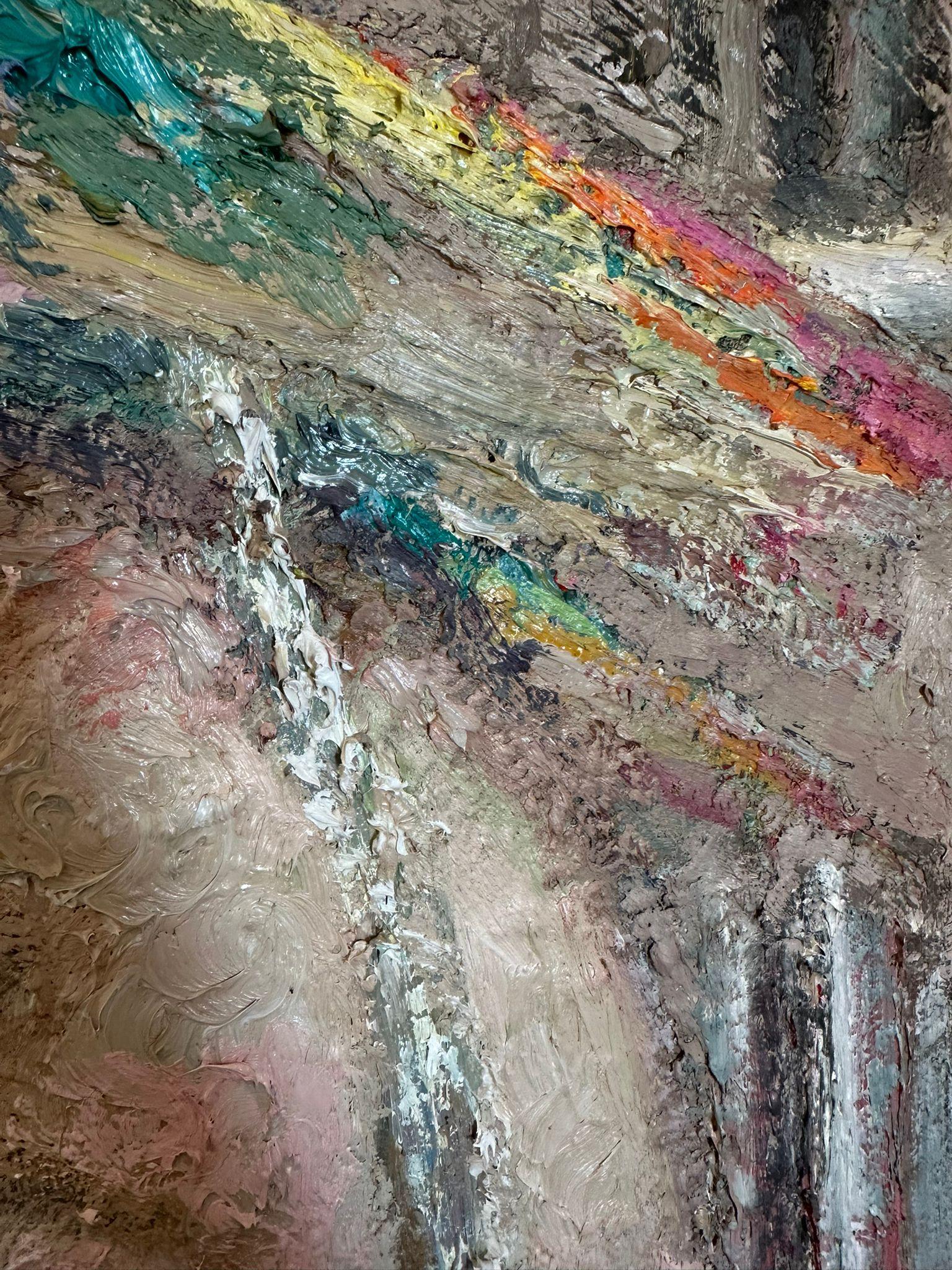 At the library (Oil Painting) For Sale 7