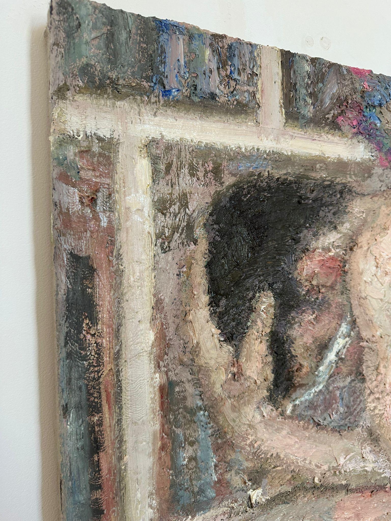 At the library (Oil Painting) For Sale 2