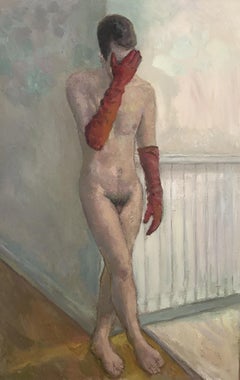 Rote Handschuhe