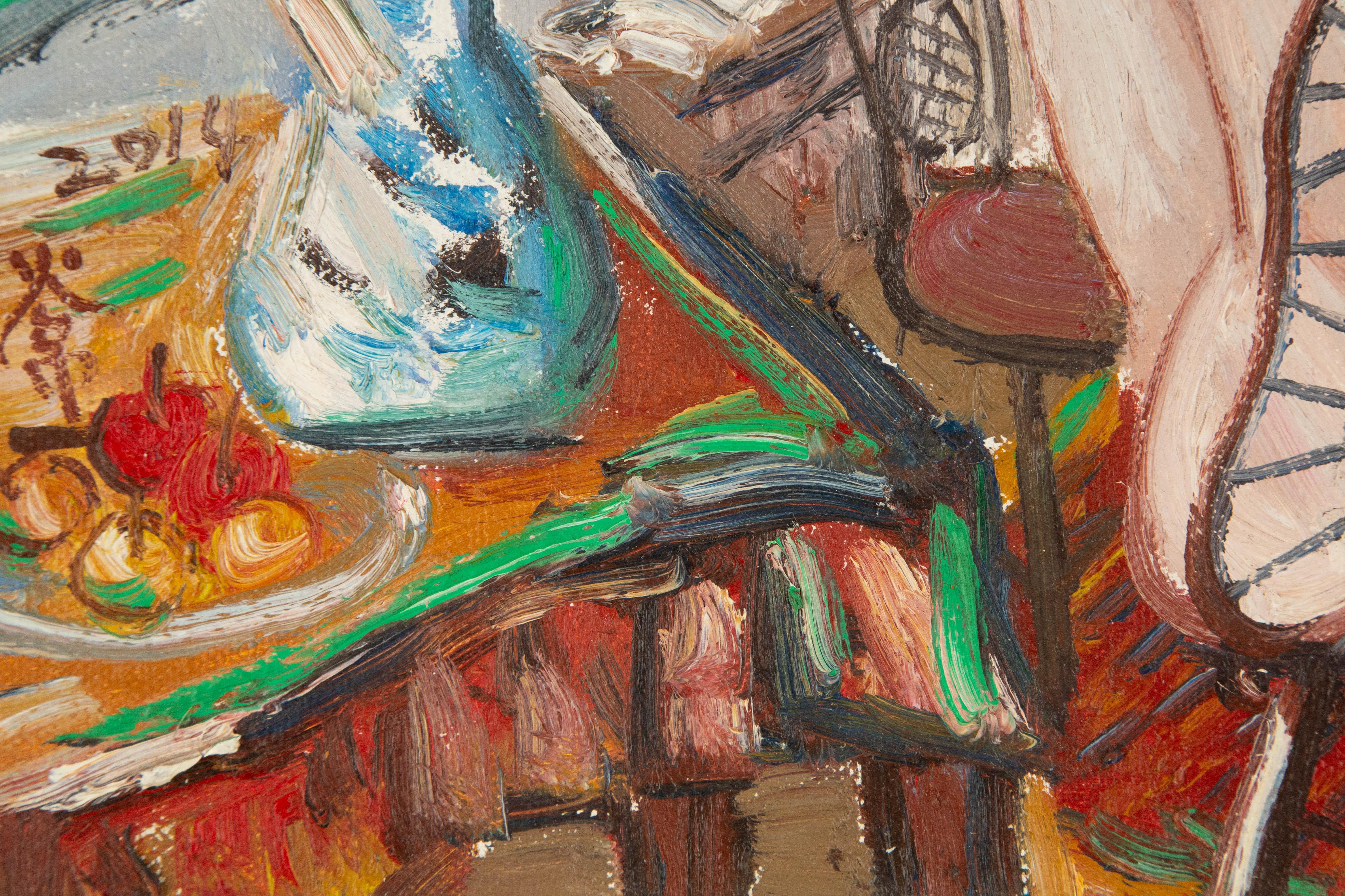 Yitao Chen Contemporary Original Oil On Canvas 
