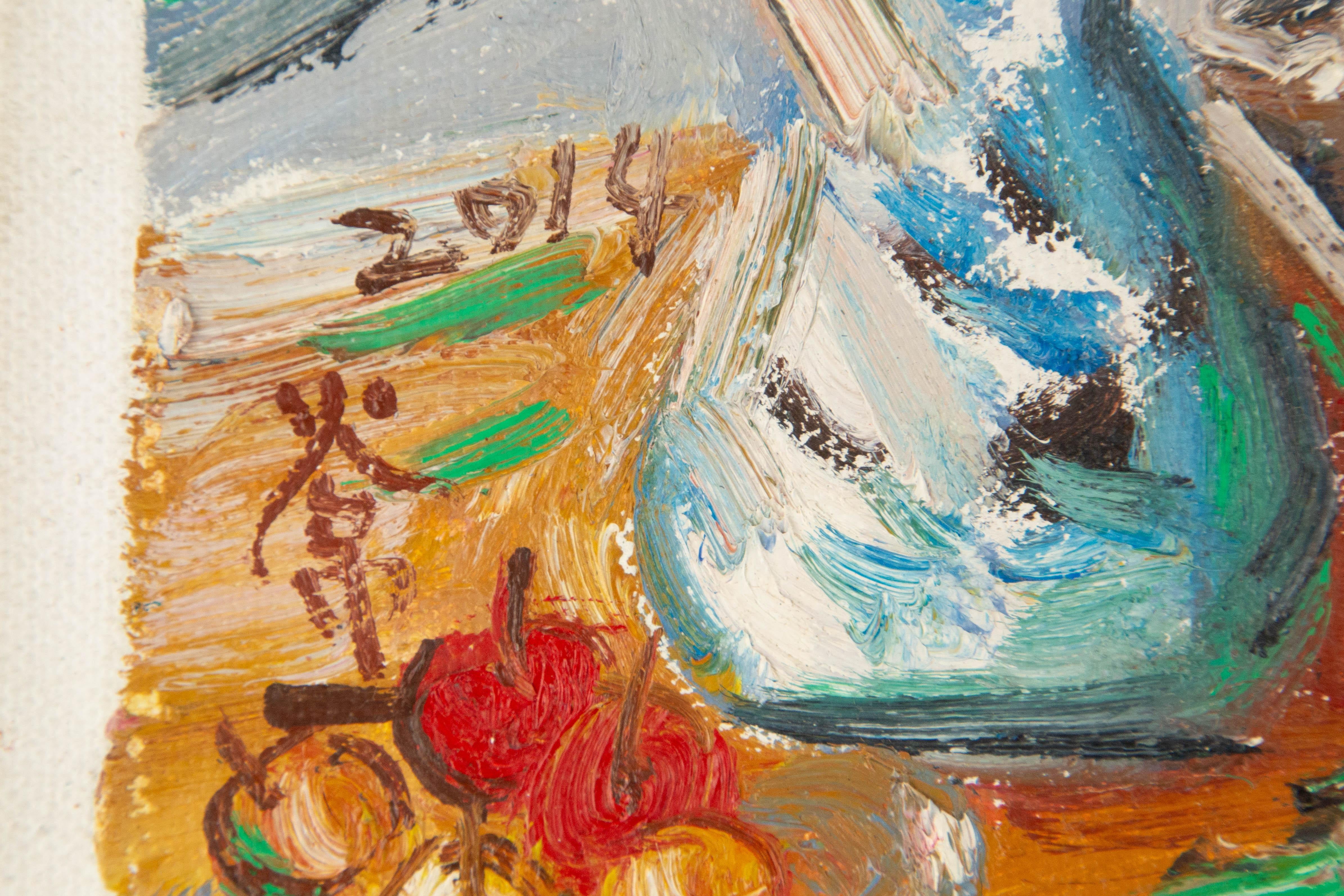 Yitao Chen Contemporary Original Oil On Canvas 