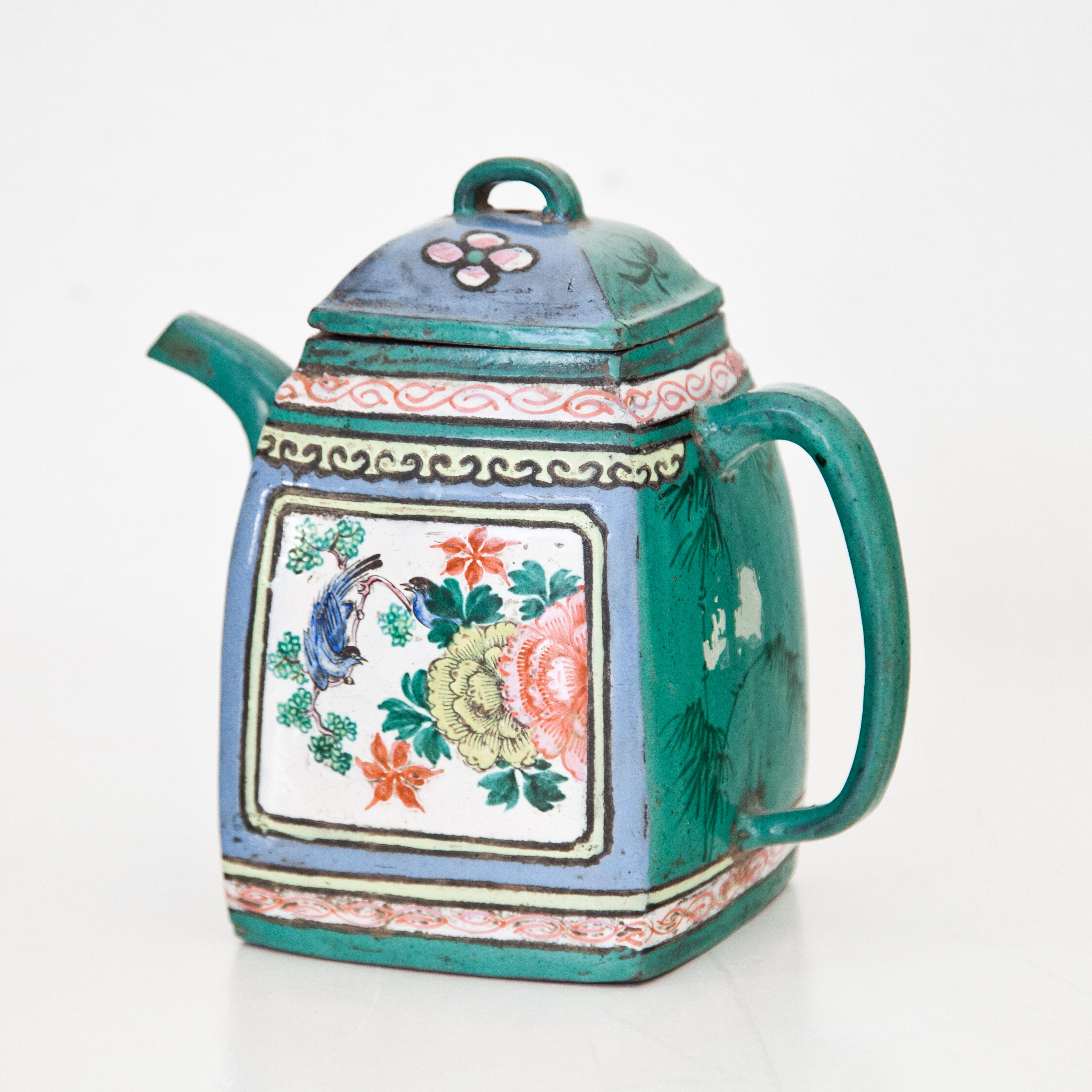 Ceramic Yixing Teapot, Xu Fei Long, 19th Century