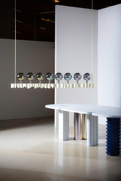 YKB Collection / Monumental Luminaire in Champagne