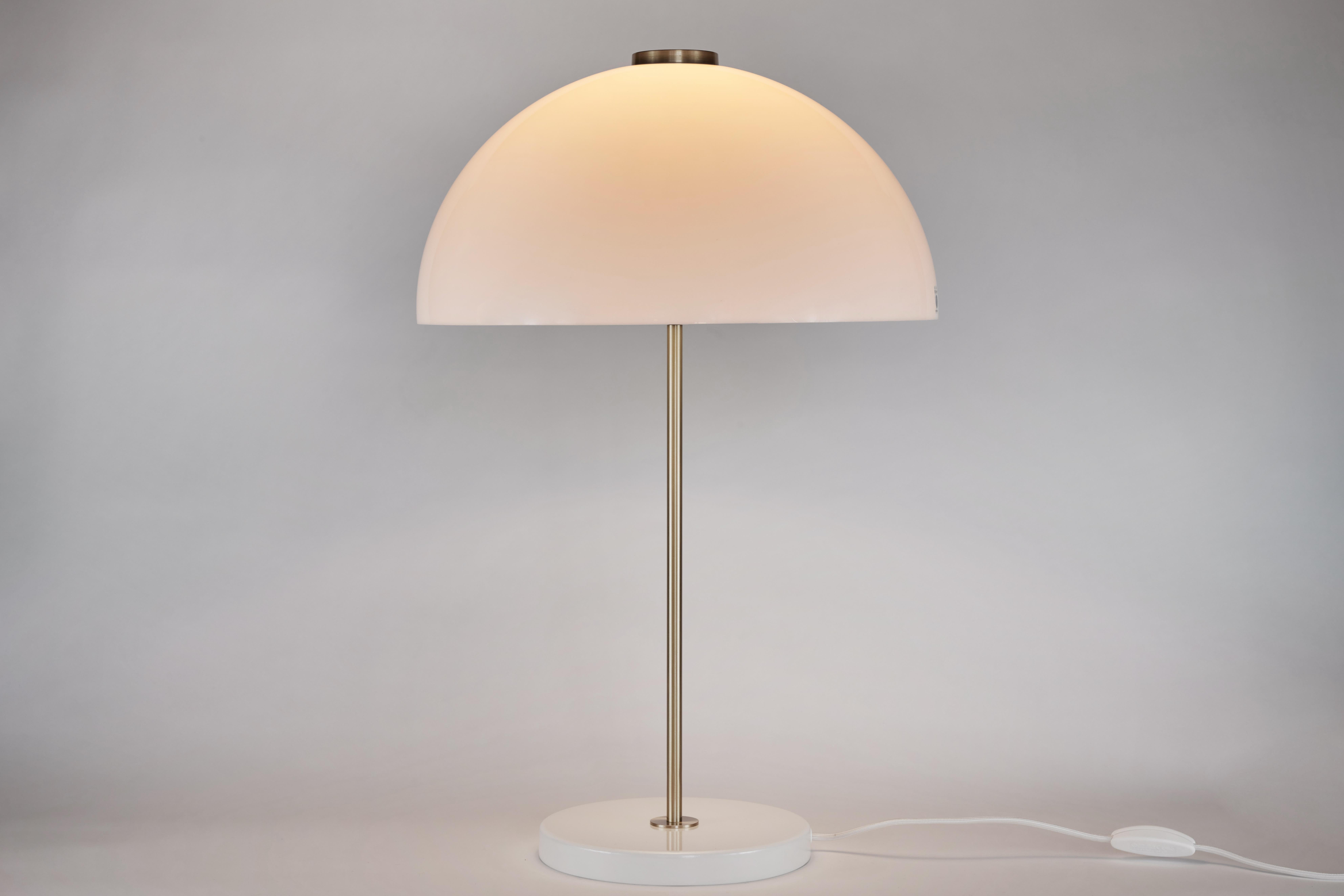 Contemporary Large Yki Nummi 'Kupoli' Table Lamp for Innolux Oy For Sale