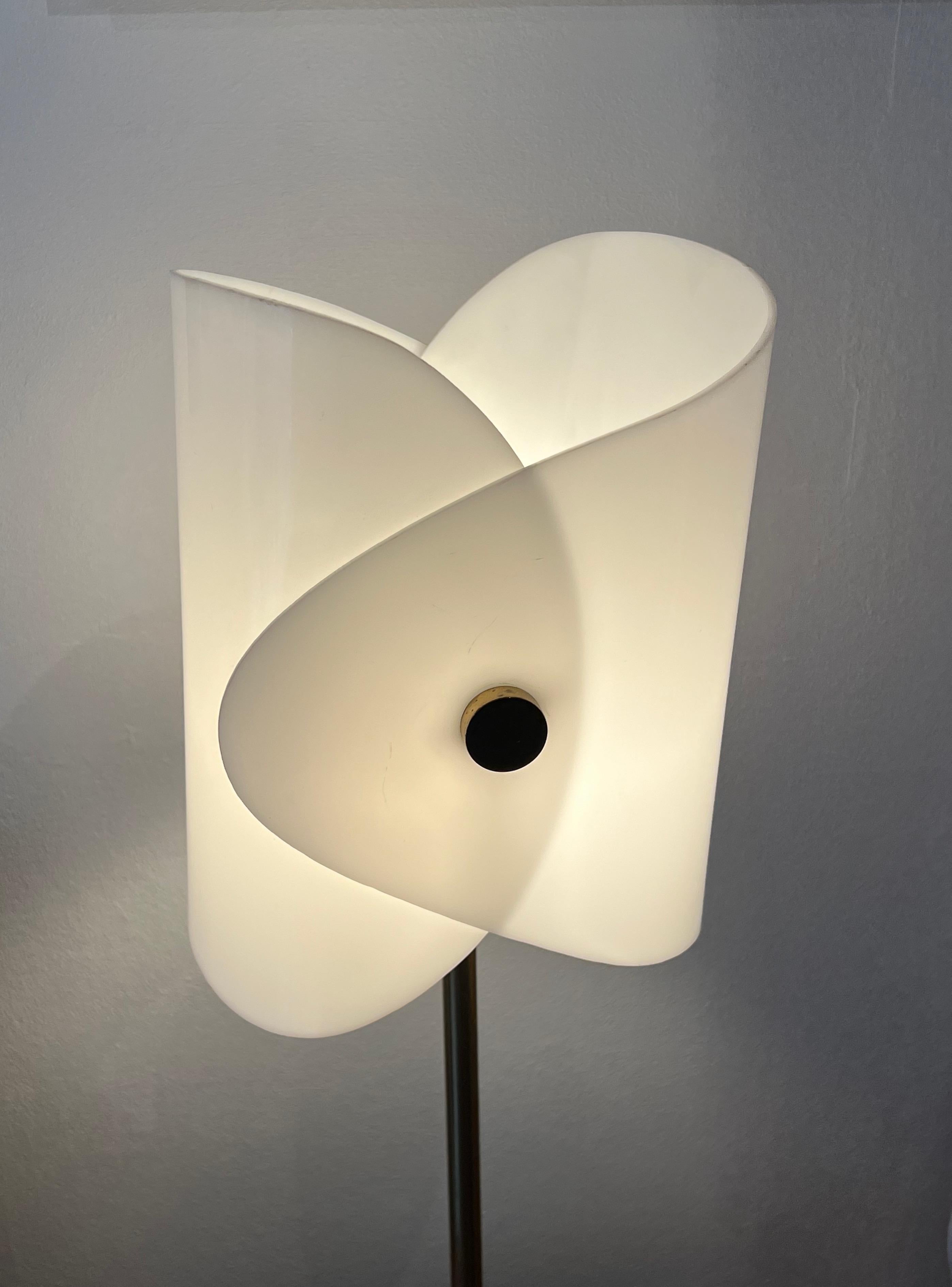 Brass Yki Nummi - Orno Oy - Table Lamp - 1950`s For Sale