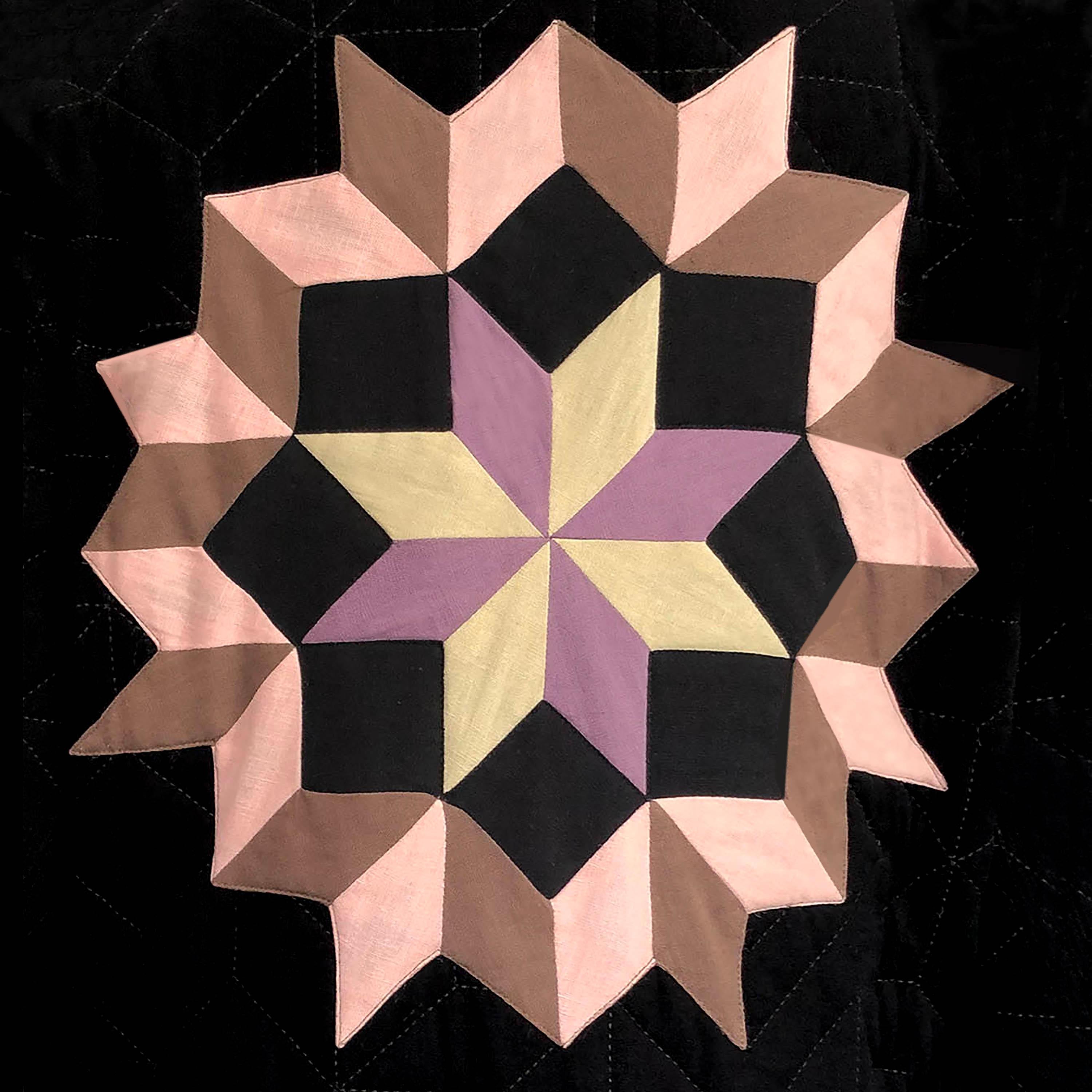 Ymc Patchwork Jacket - Lightly Padded Geometric T… - image 3