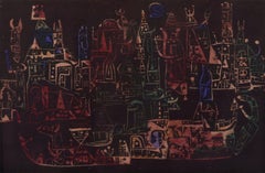 Ynes Johnston (1920 - 2019)  Woodcut With Color Stencils