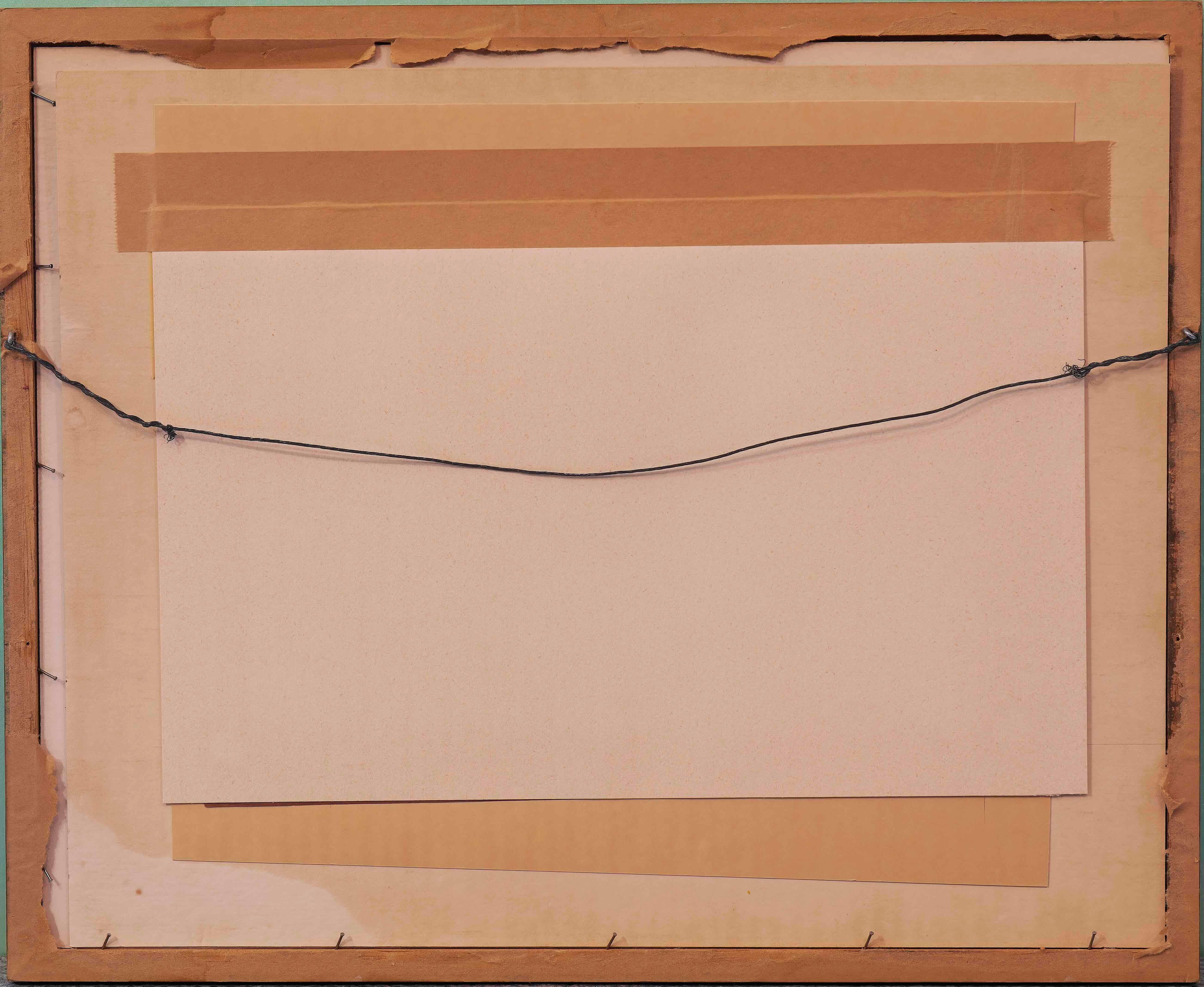 Ynes Johnston (1920 - 2019)  Woodcut With Color Stencils For Sale 7