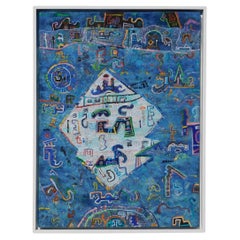 Ynez Johnston Acrílico sobre lienzo, 1993 - "Isla Blanca"