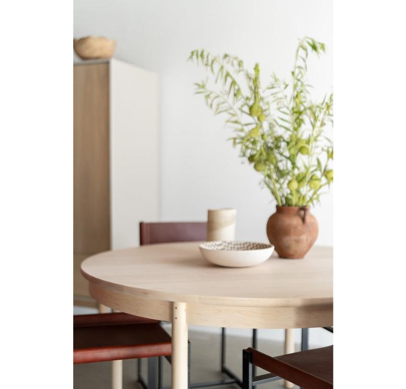 American Ynez Round Dining Table For Sale