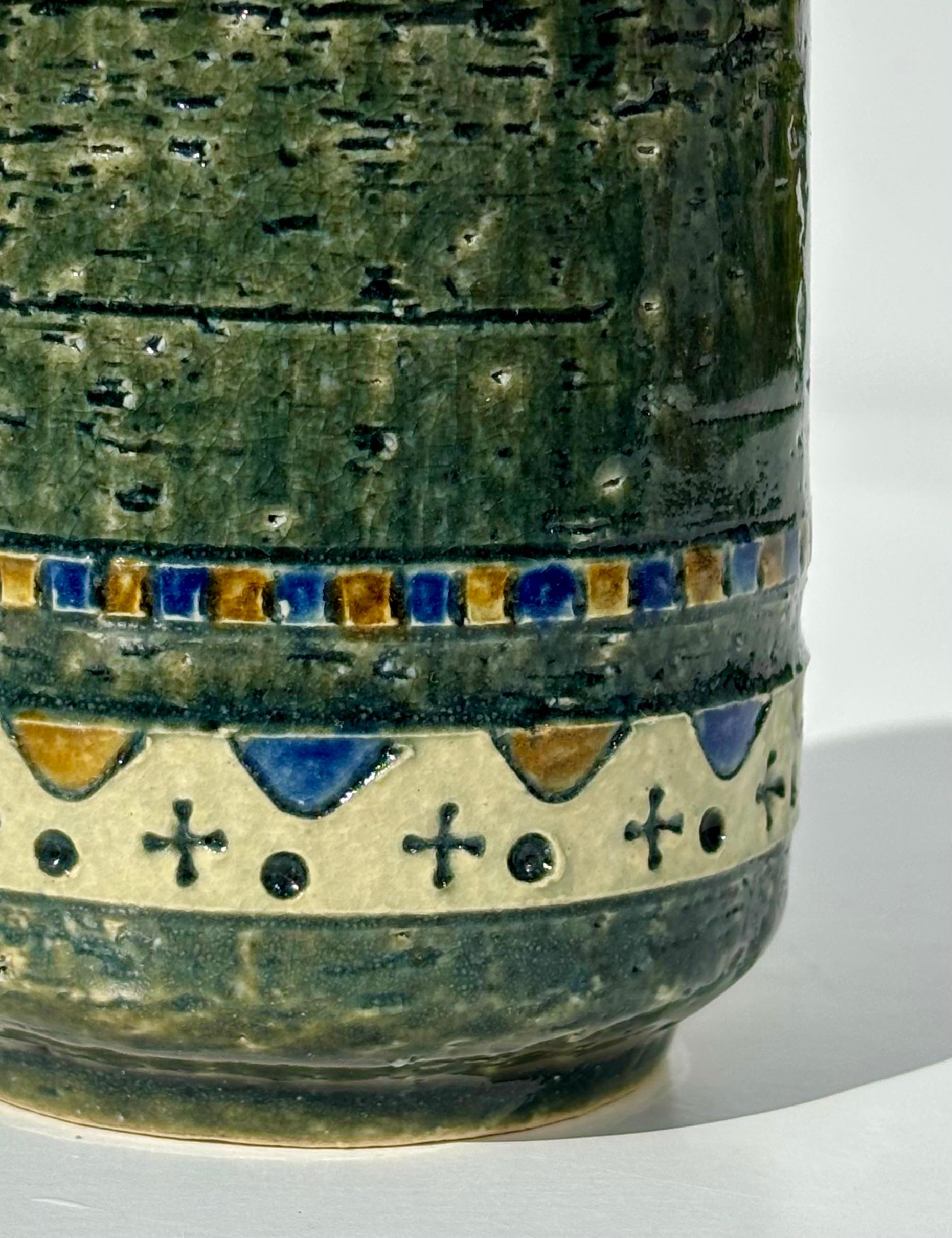 Céramique Jarre à couvercle et vide-poche en céramique d'Yngve Blixt, années 1960 en vente