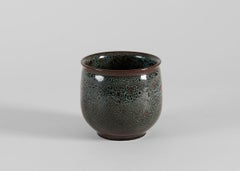 Yngve Blixt, Vase in Blue Speckled Glaze, Sweden, 1975