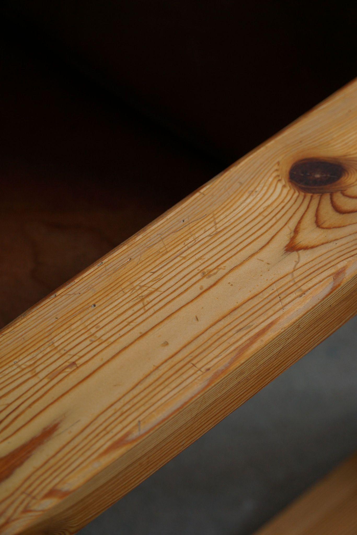 Yngve Ekström, paire de chaises longues en pin, Swedese, Mid Century Modern, 1970 en vente 8