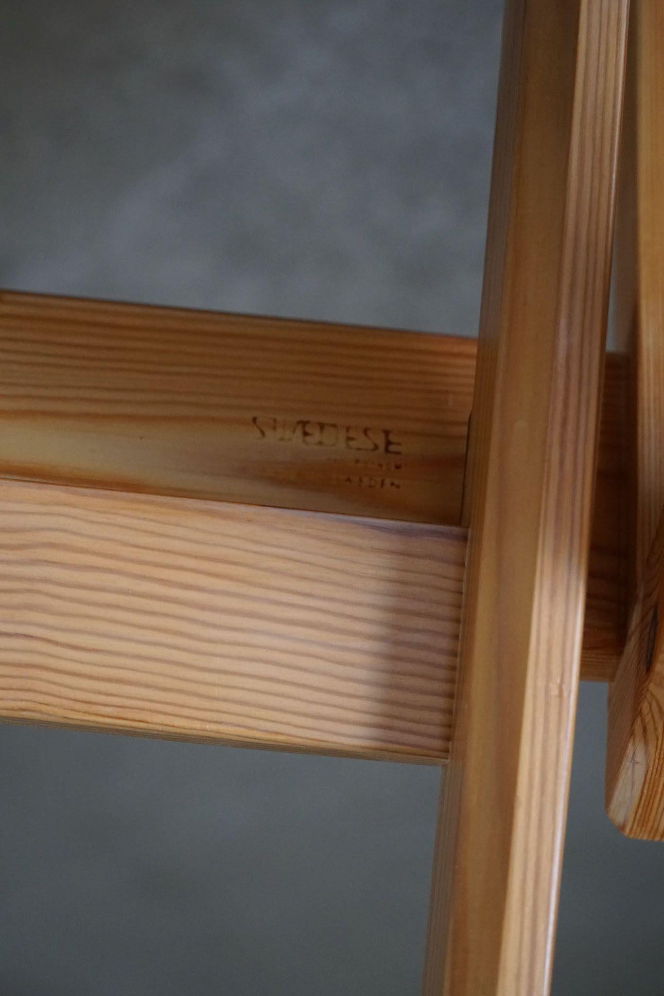 Yngve Ekström, paire de chaises longues en pin, Swedese, Mid Century Modern, 1970 en vente 13
