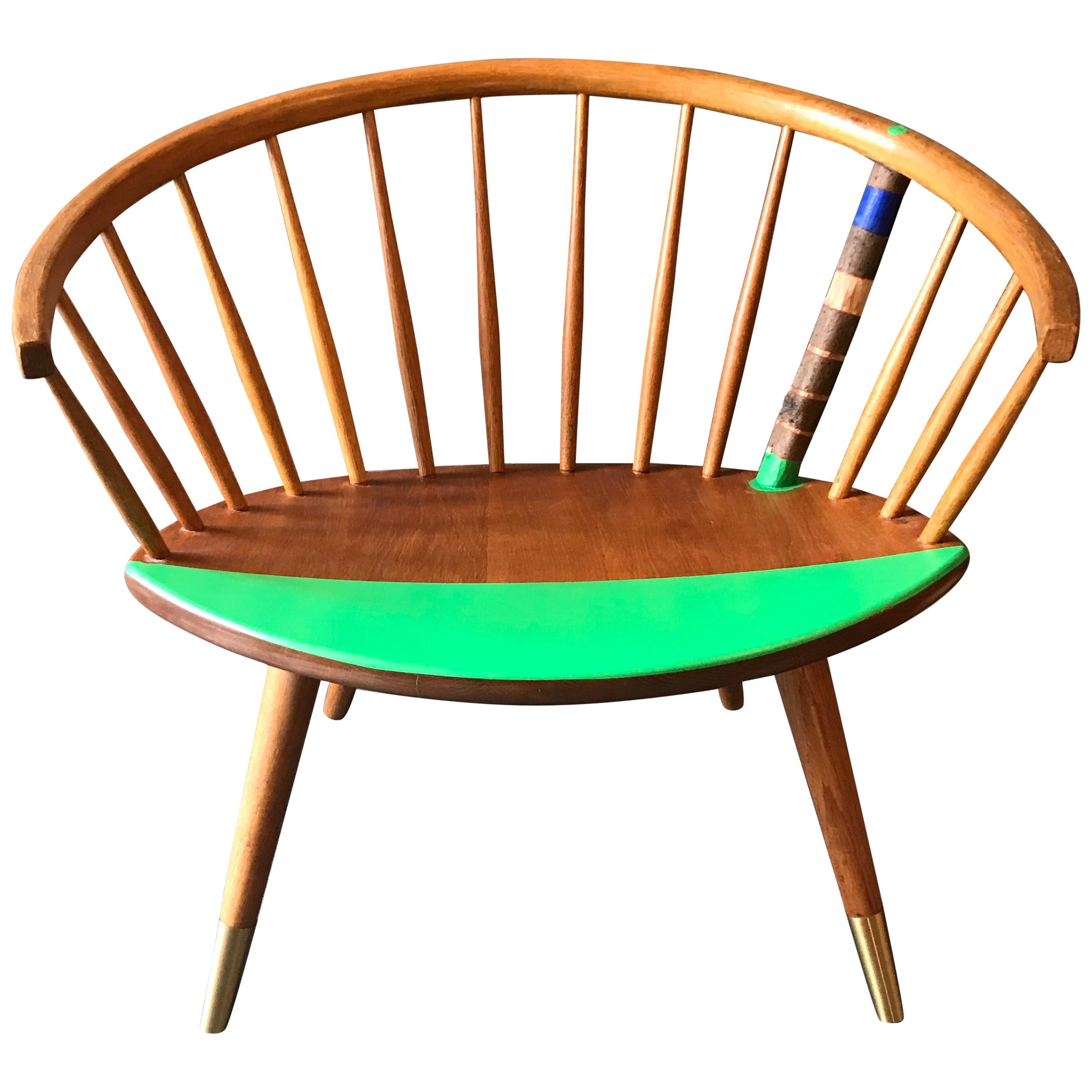 Yngve Ekström Arka Chair Contemporized and Named "brachialer Konstruktivismus" For Sale
