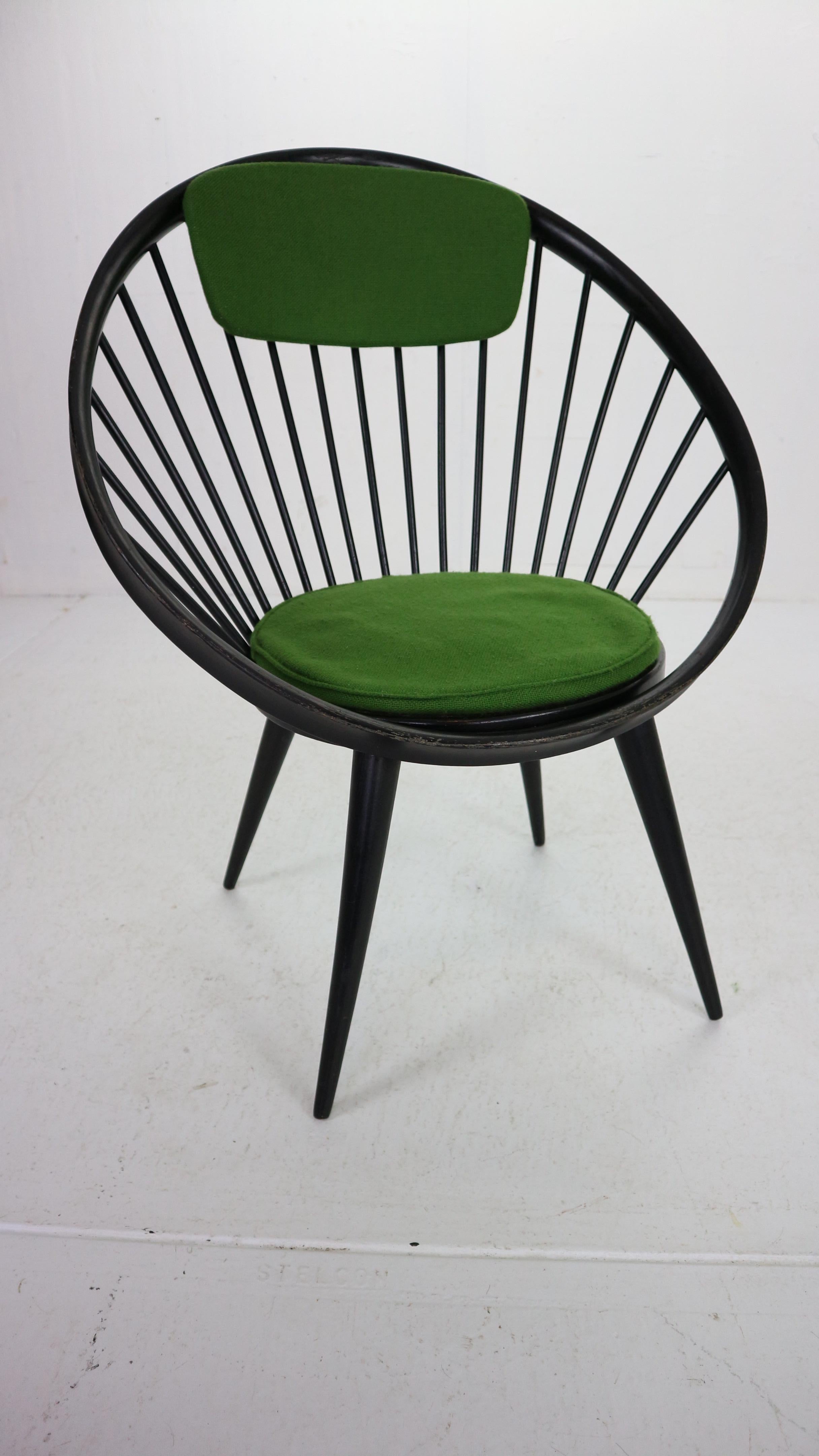 Classical Scandinavian Modern period lounge chair designed by Yngve Ekström and manufactured in 1960s period for Swedese, Sweden.
With colleagues like Aalto, Mathsson, Jacobsen and Kjaerholm, Yngve Ekström was part of the Postwar modern movement