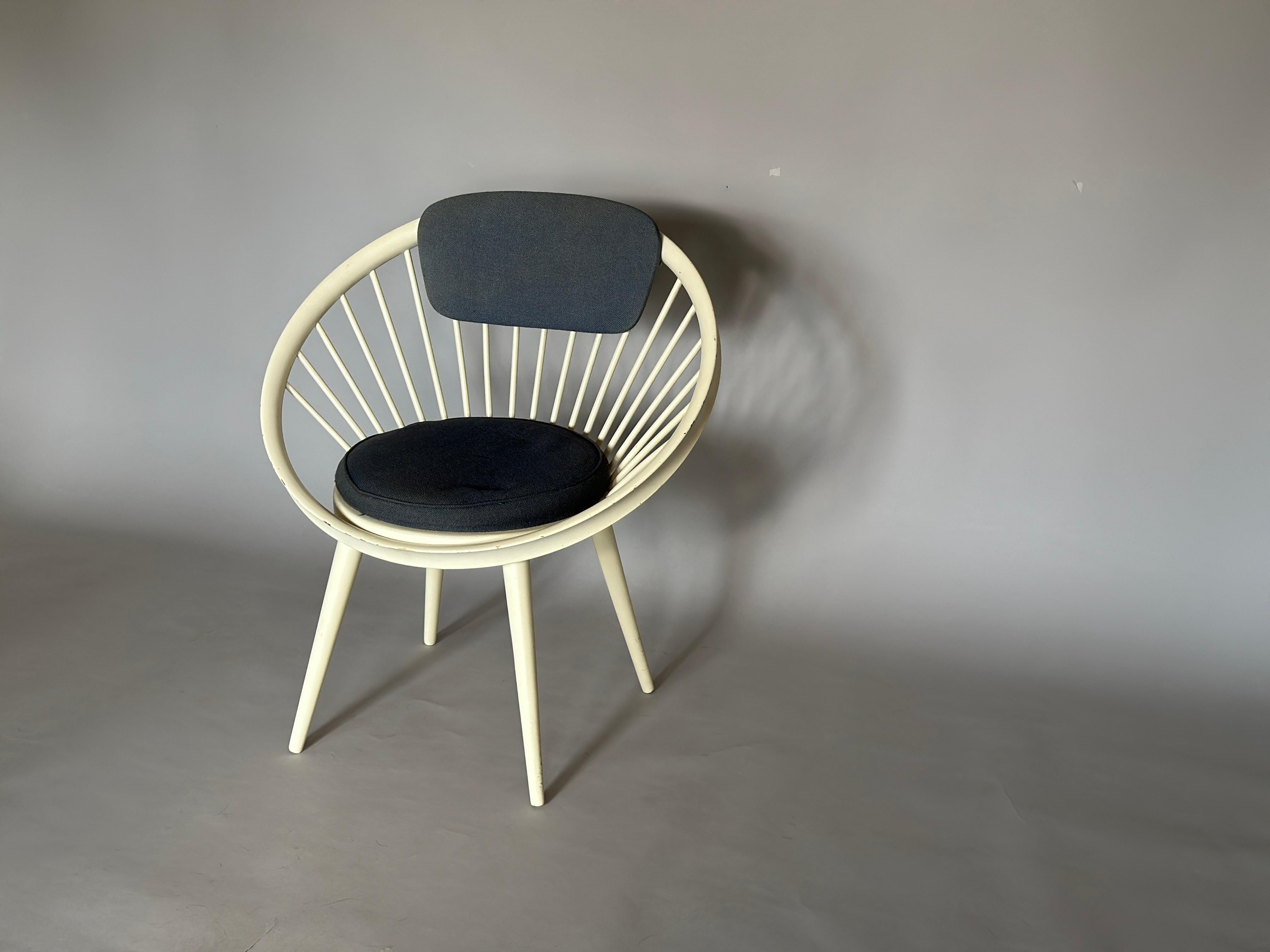 Yngve Ekstrom Circle chair 1960s.