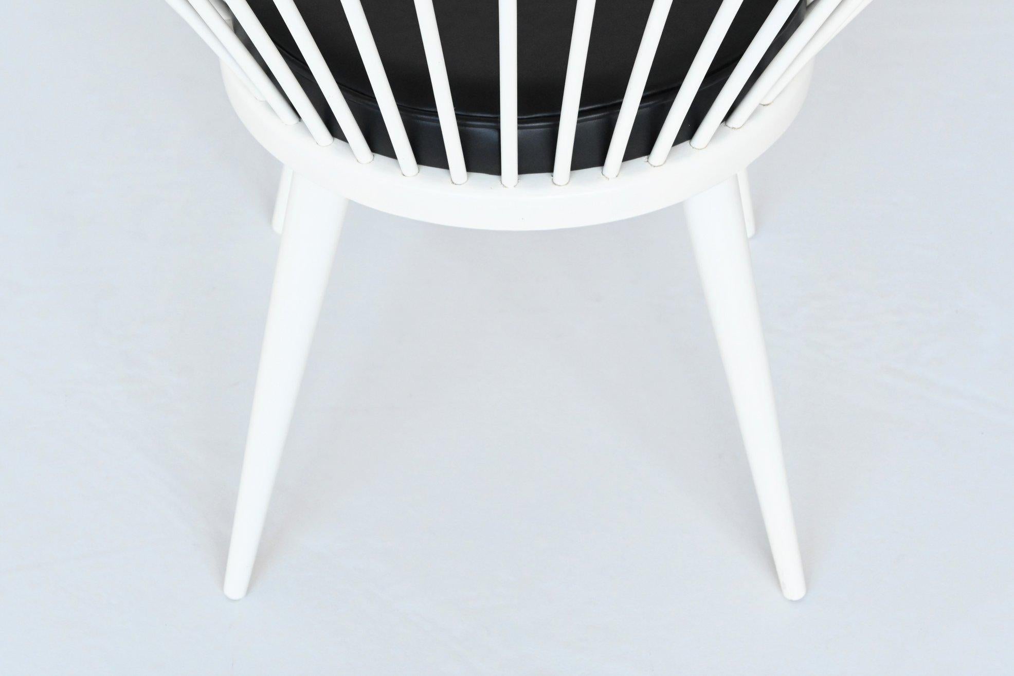 Yngve Ekström Circle Lounge Chair Swedese, Sweden, 1960 For Sale 5